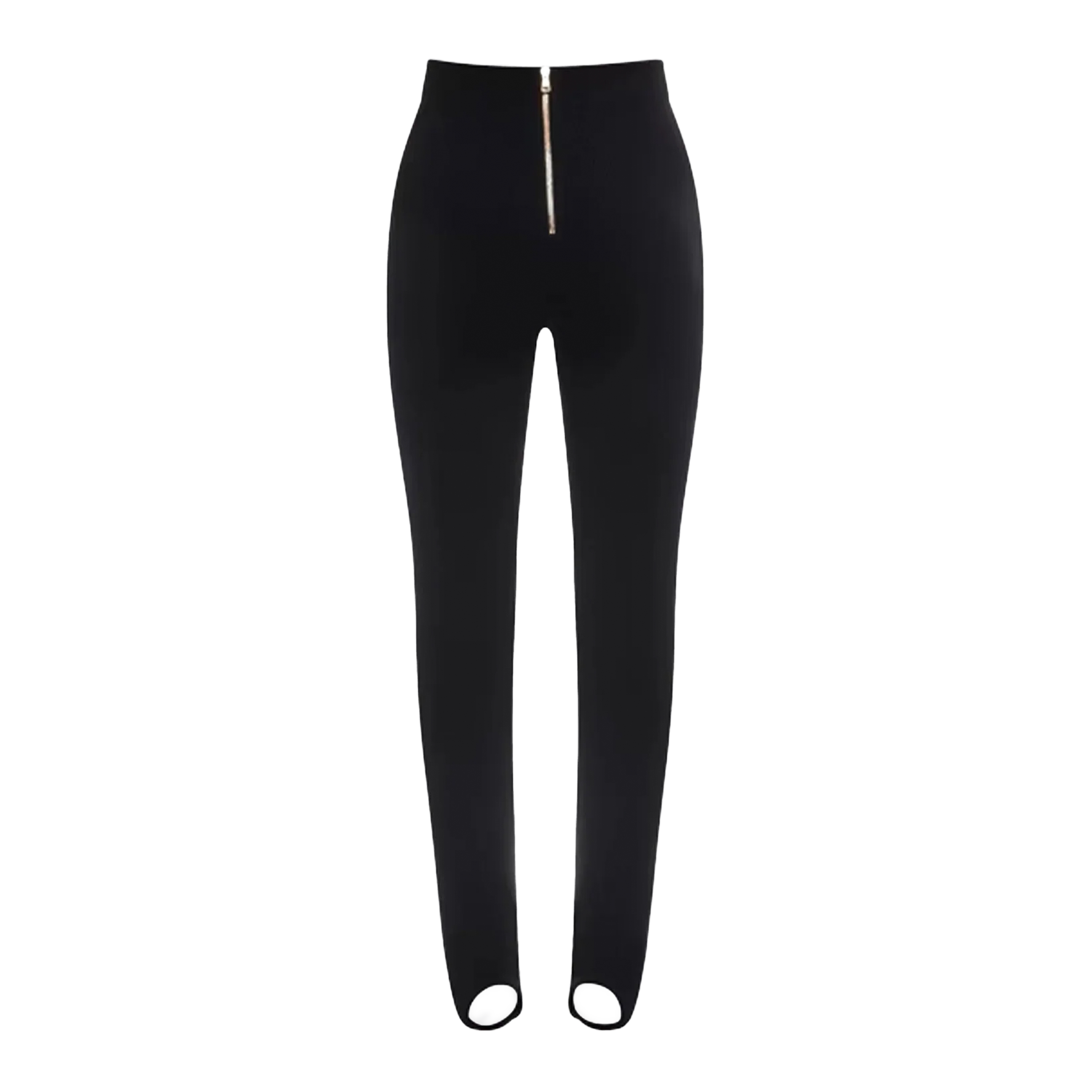 Legging Negro Balmain 6 Btn Golden Edge