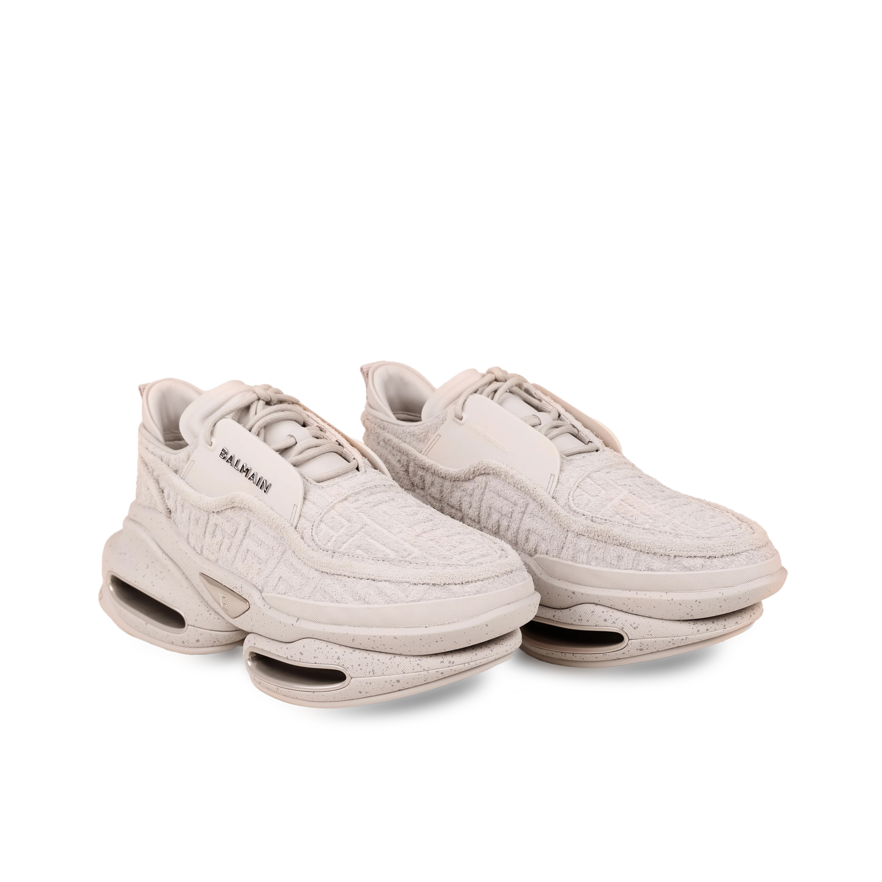 Sneakers Blanco Balmain B-Bold Low-Monogramme