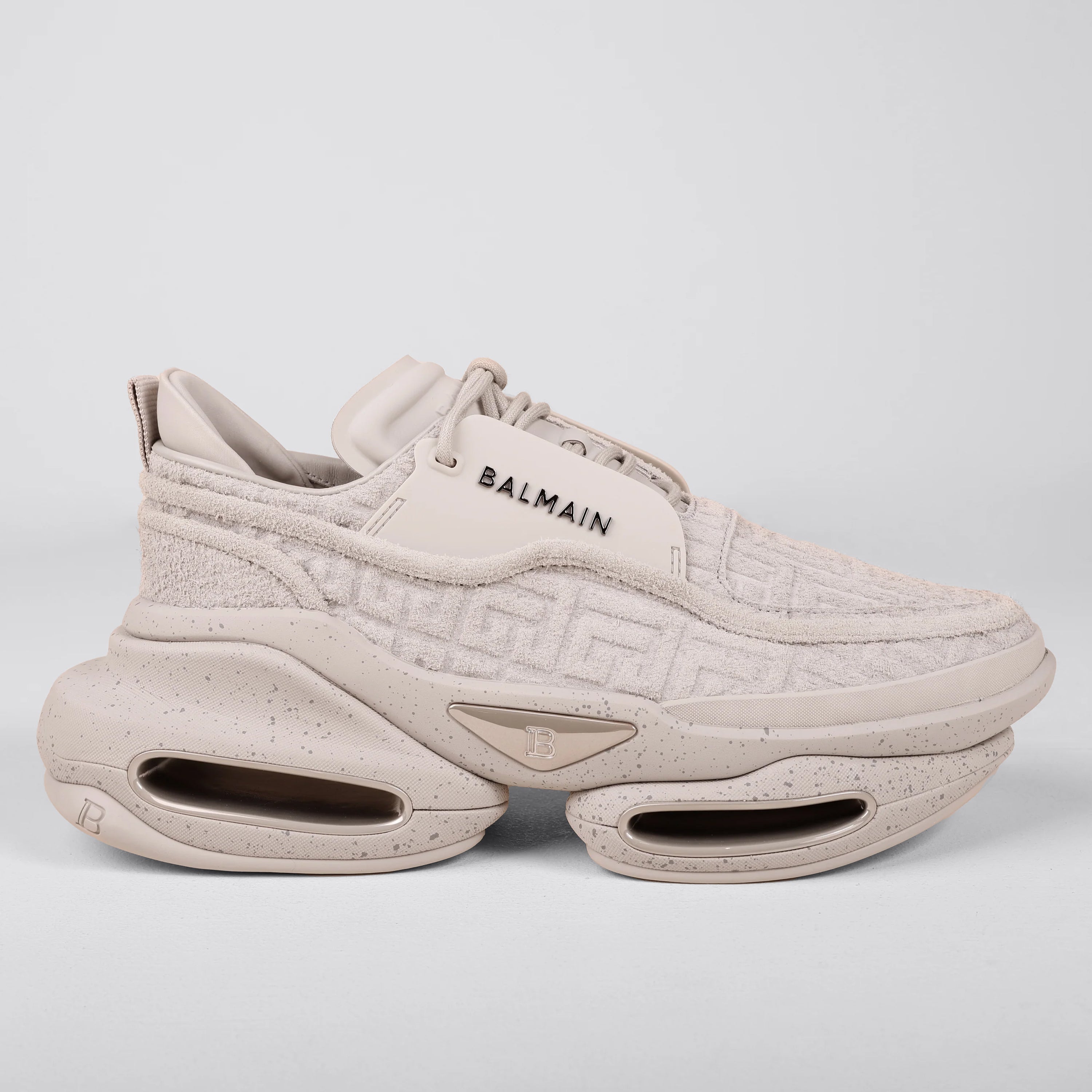 Sneakers Blanco Balmain B-Bold Low-Monogramme