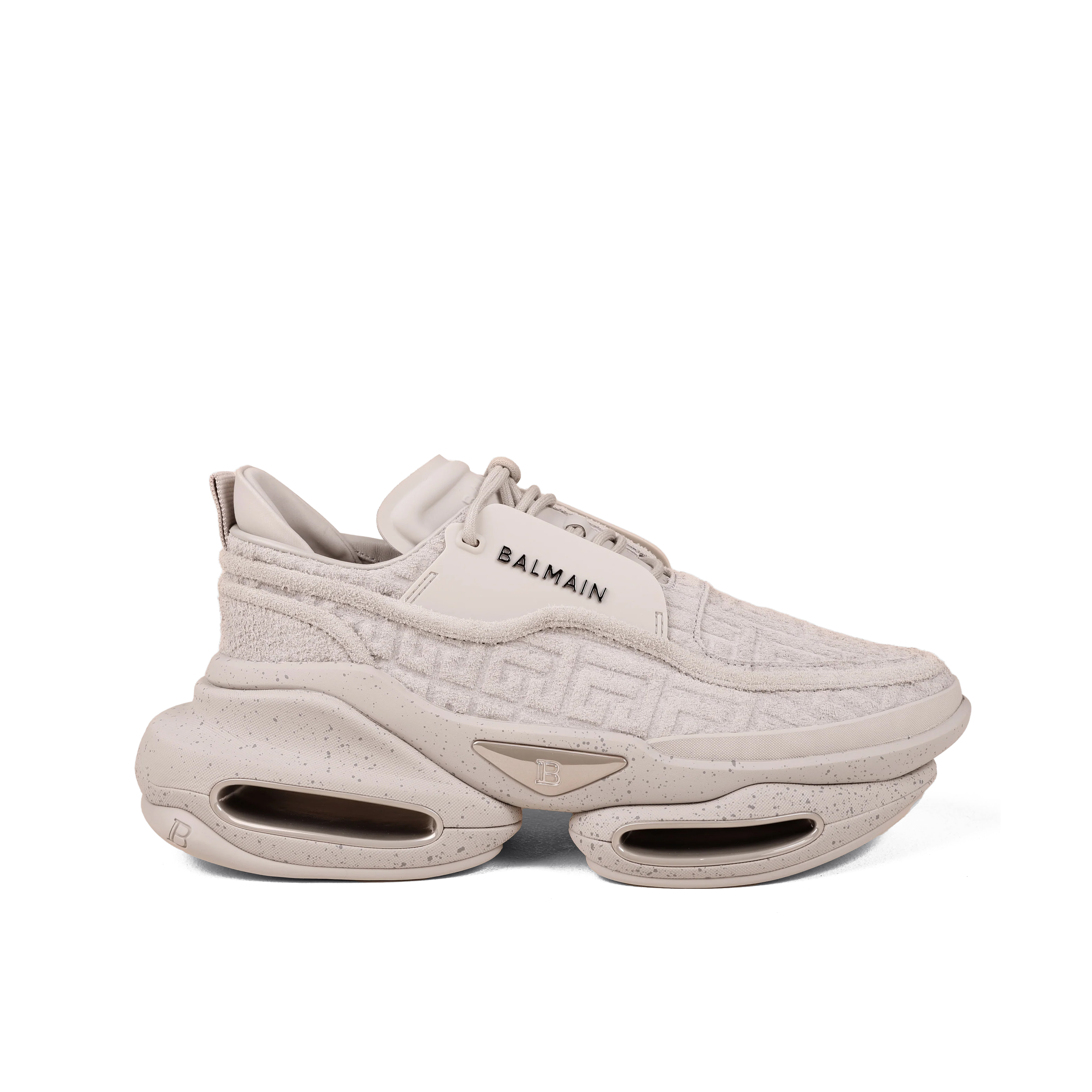 Sneakers Blanco Balmain B-Bold Low-Monogramme