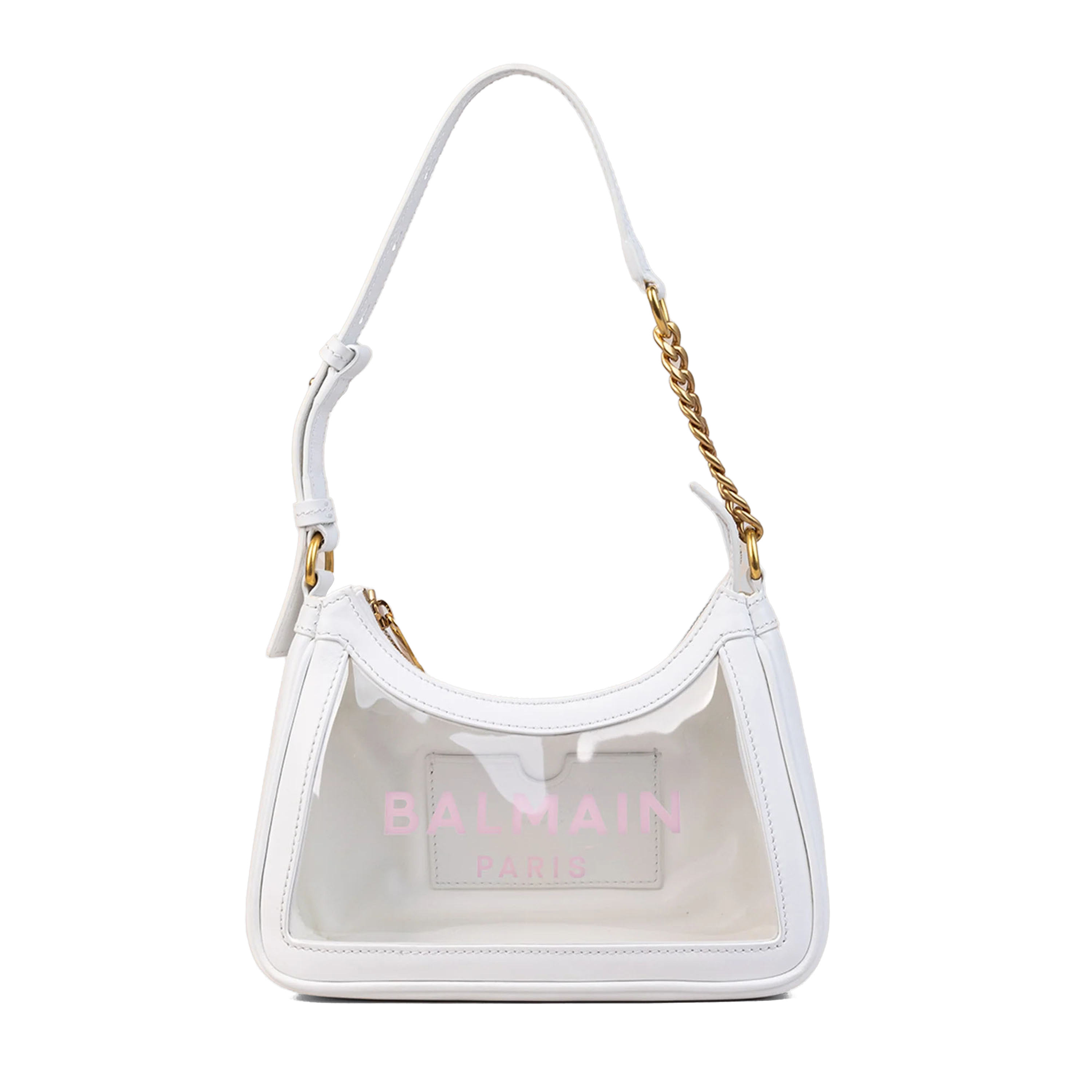 Cartera Blanca Balmain B-Army Recycled