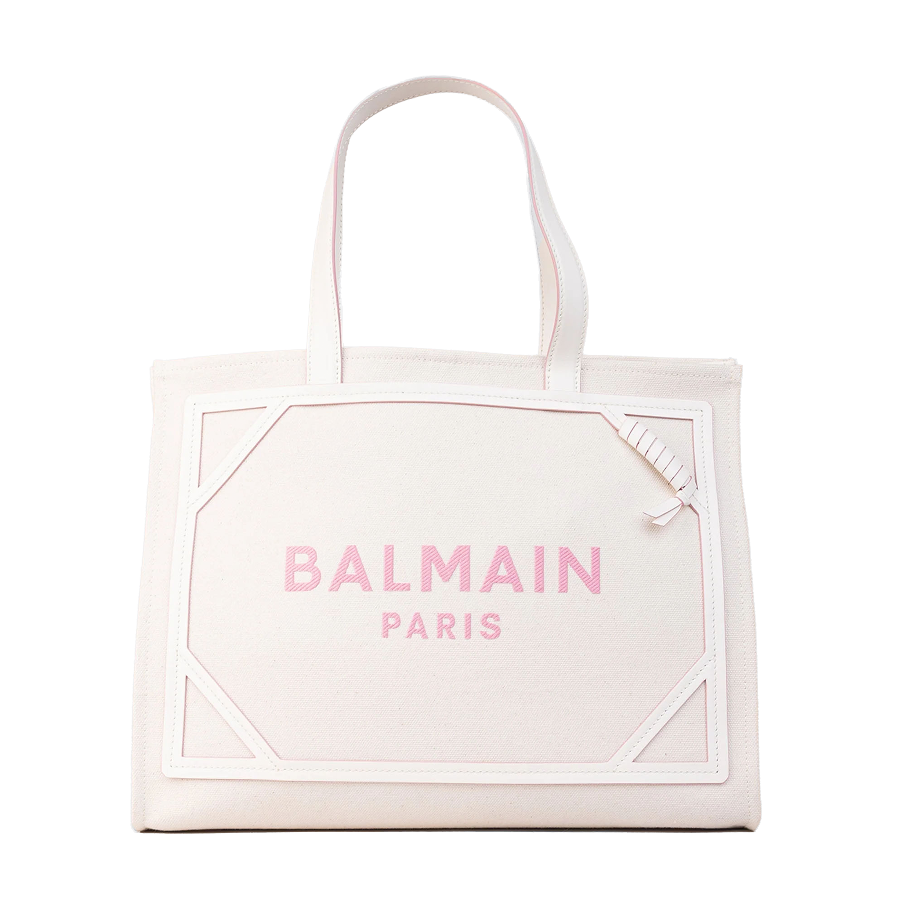Cartera Beige Balmain B-Army Shopper Medium