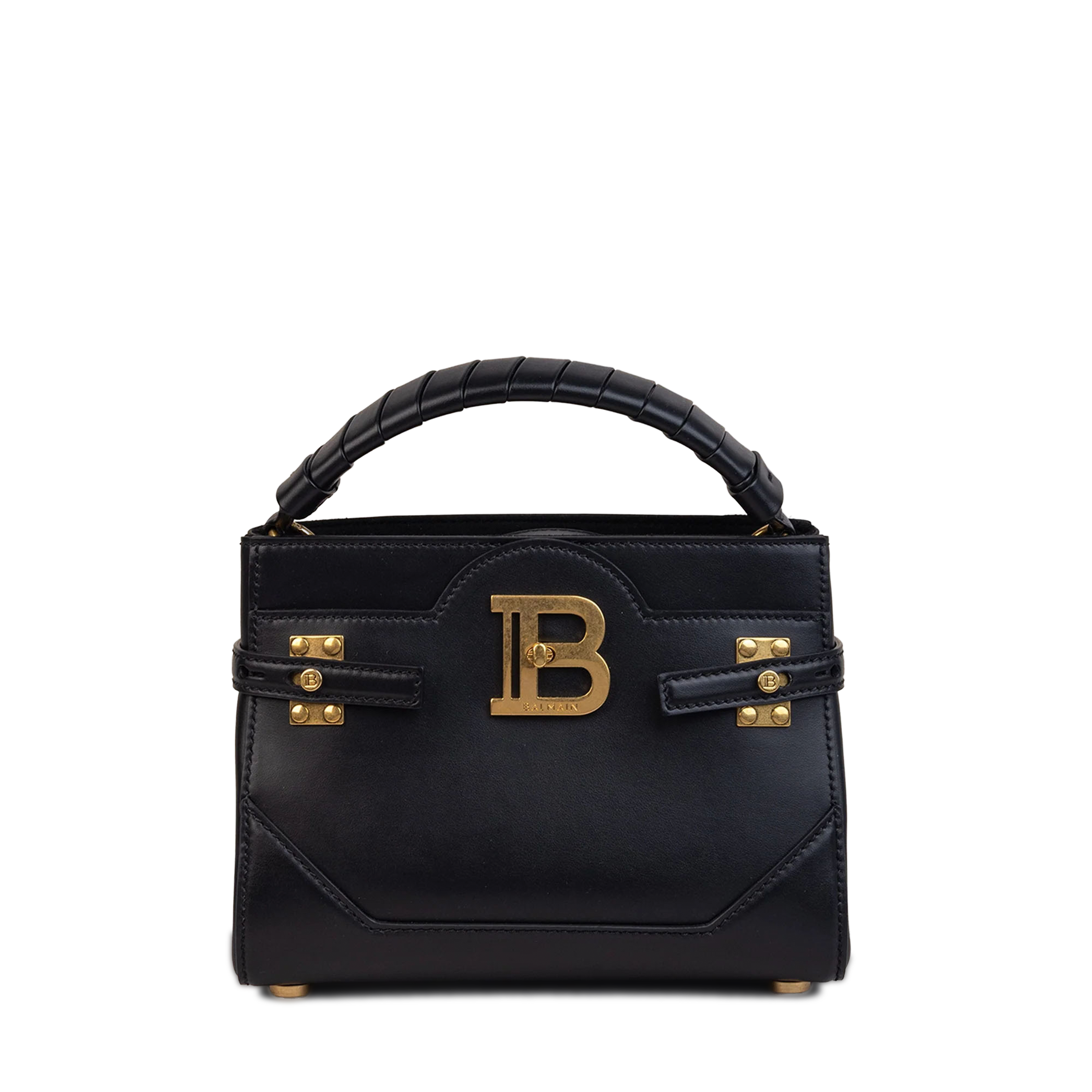 Cartera Negra Balmain Bbuzz Leather