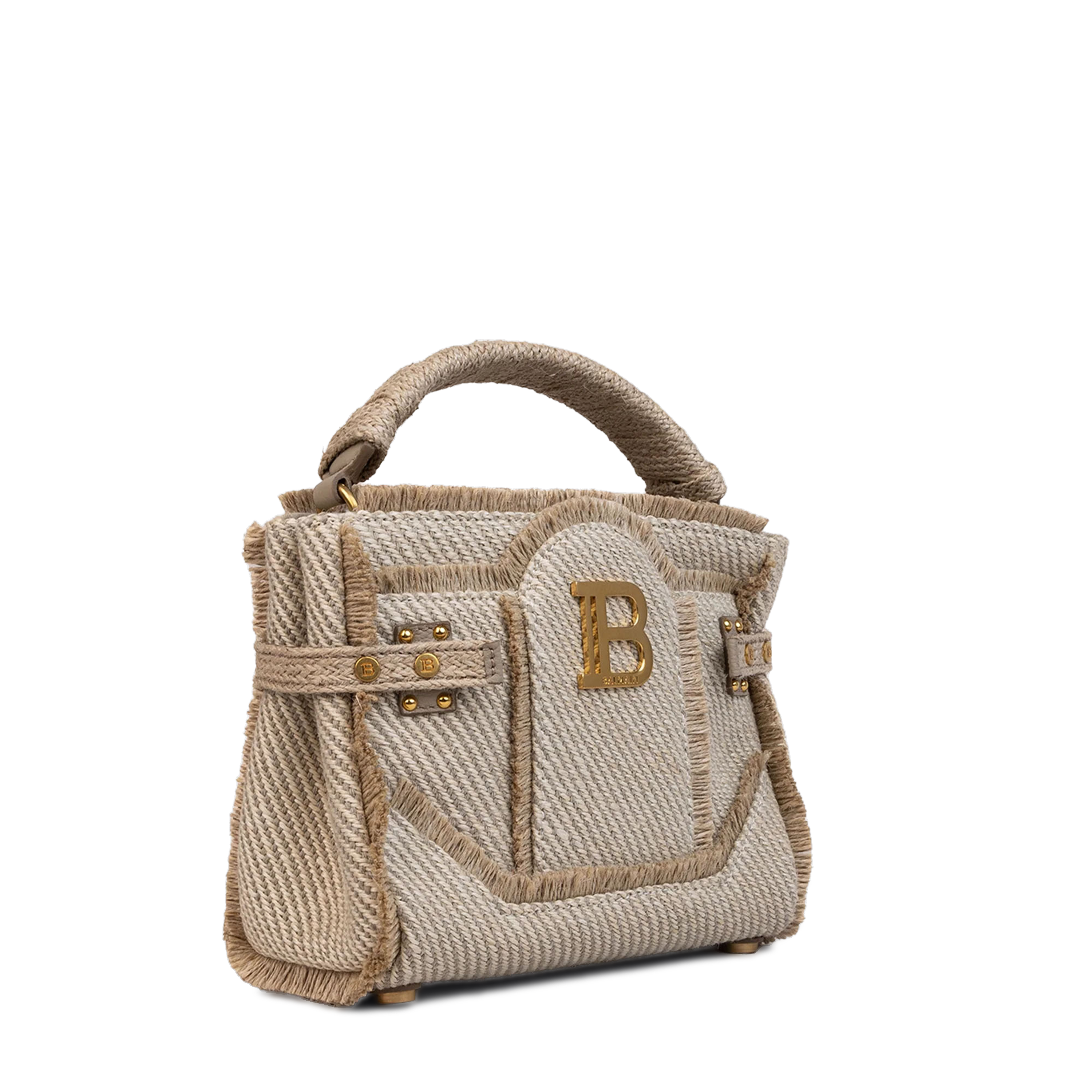 Cartera Beige Balmain Bbuzz