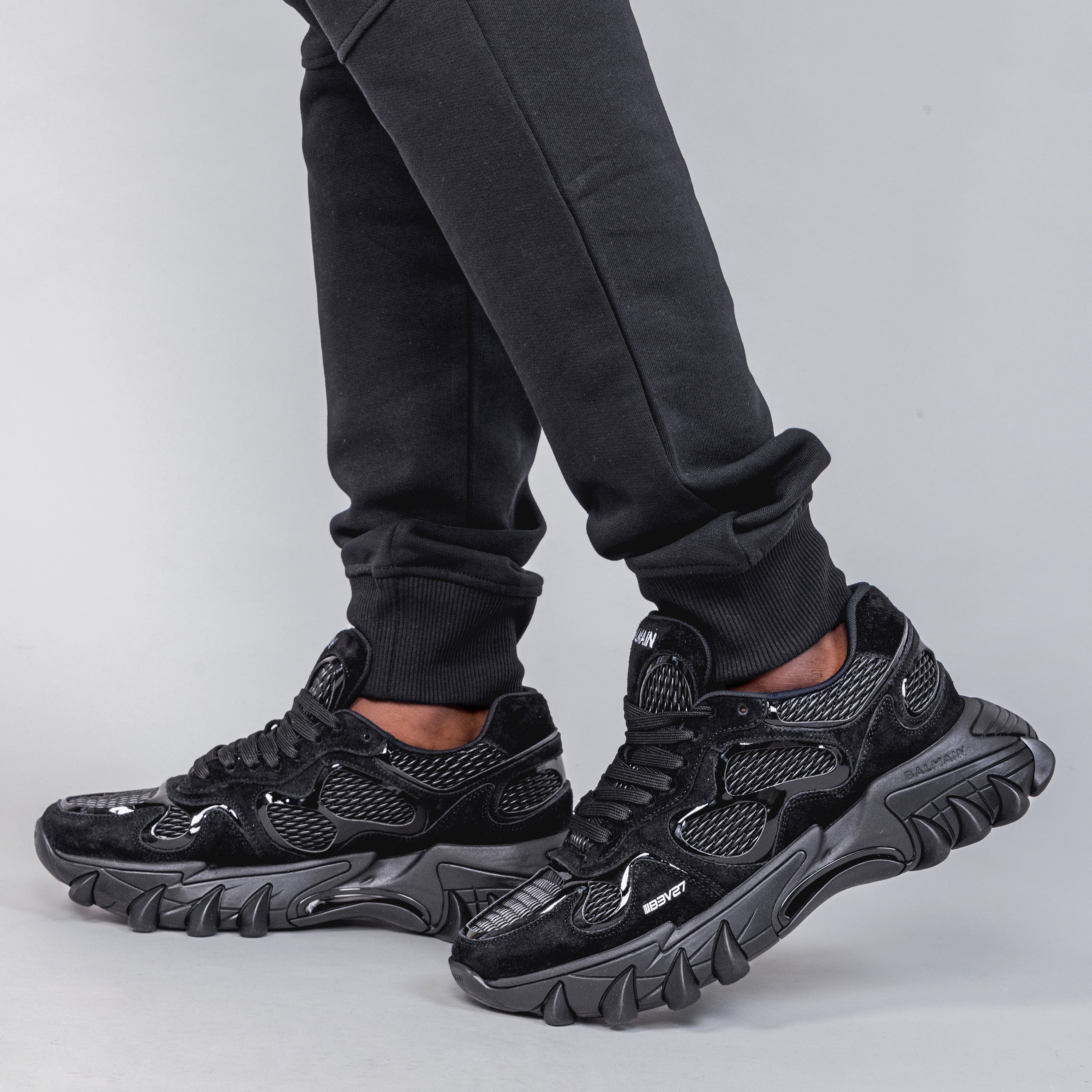 Sneakers Negro  Black Balmain B-East
