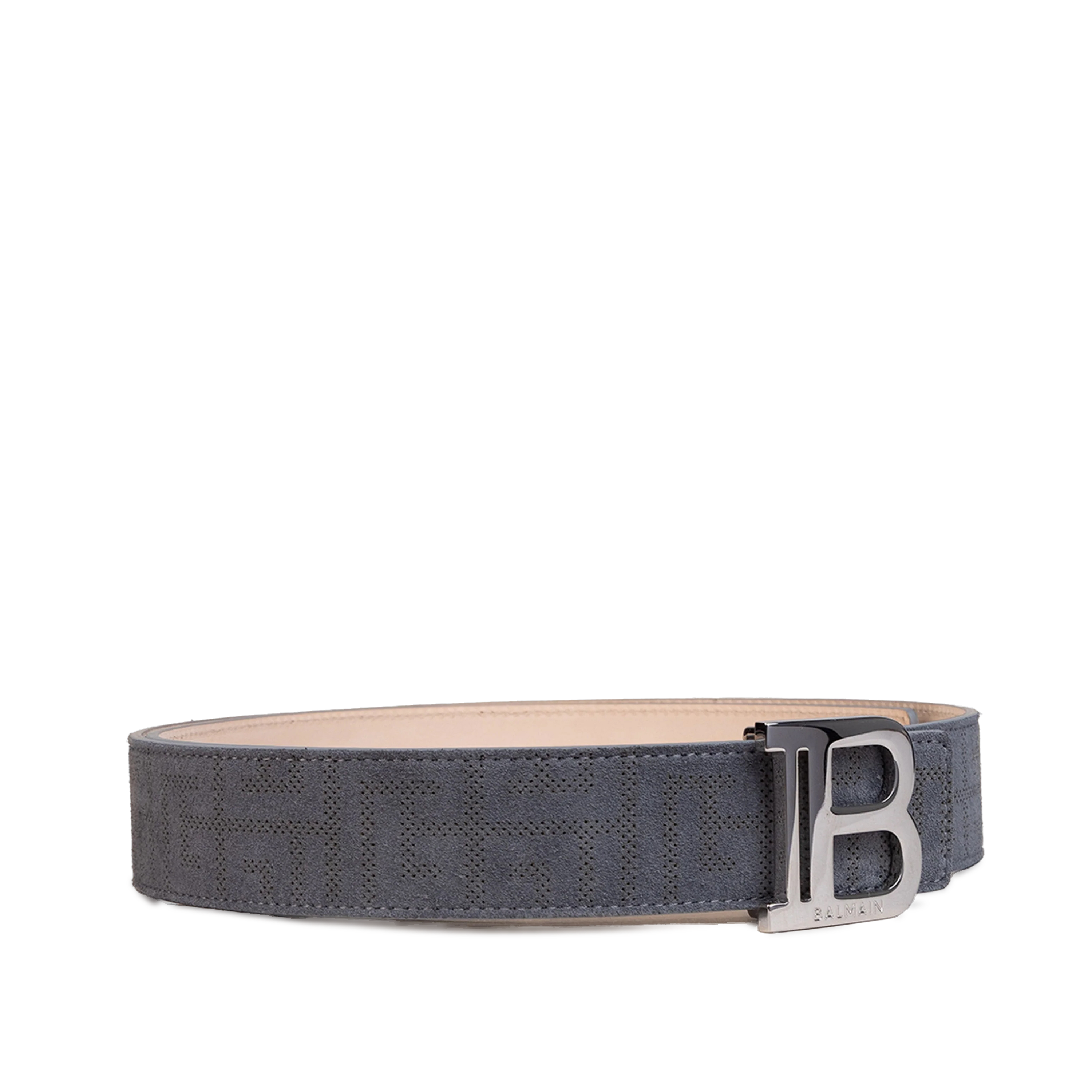 Cinturón Gris Balmain PB 35 Mm