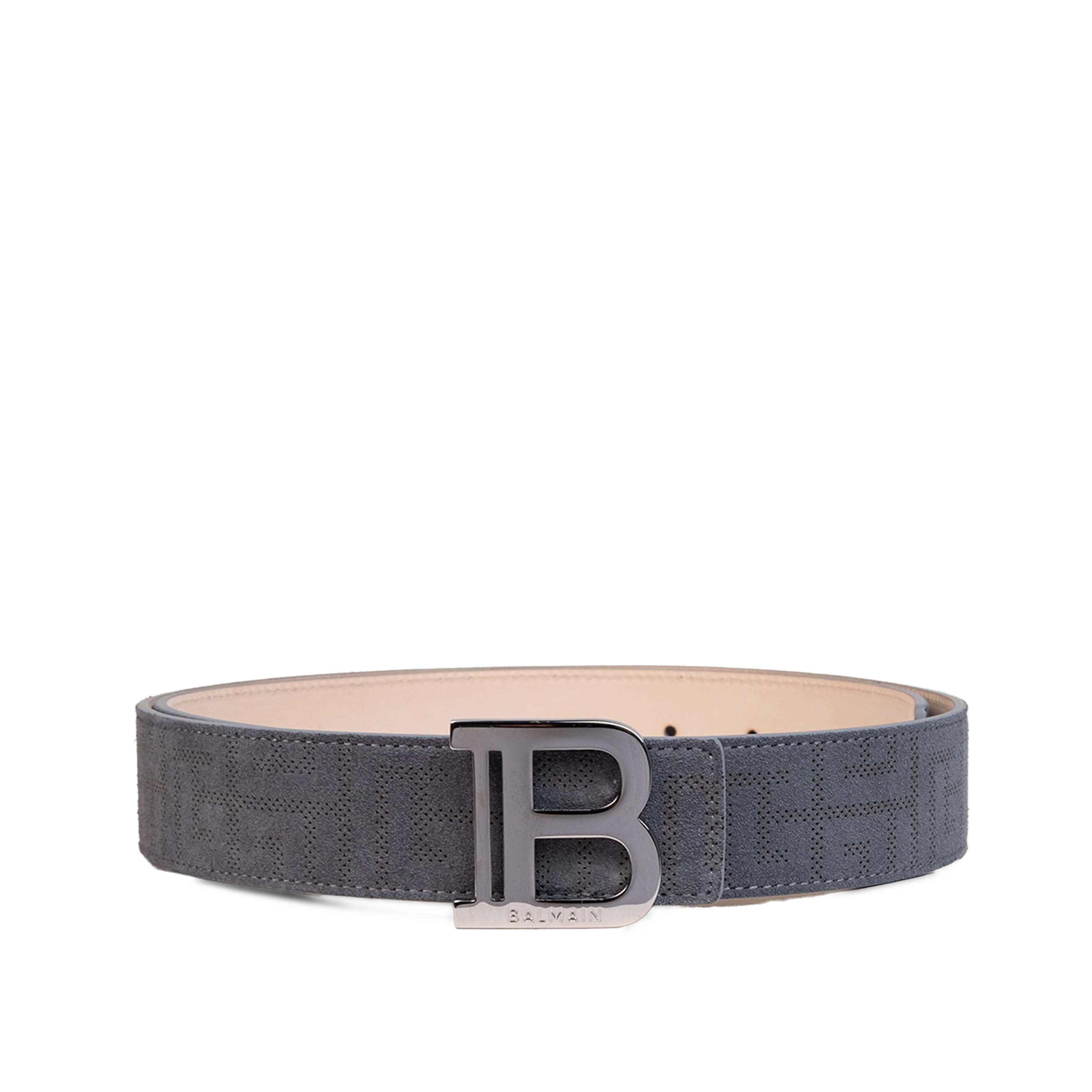 Cinturón Gris Balmain PB 35 Mm