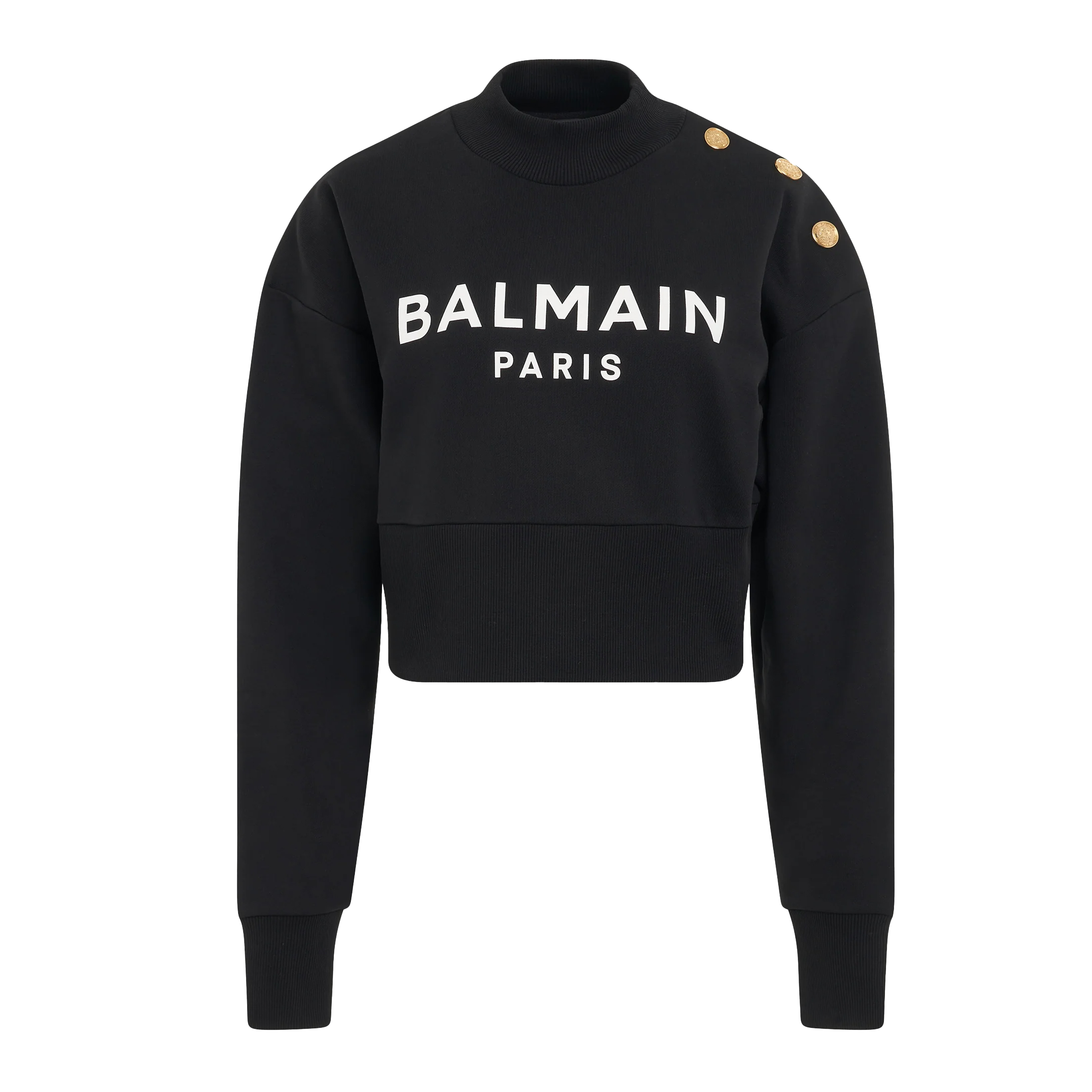Buzo Negro Balmain Paris 3 BTN
