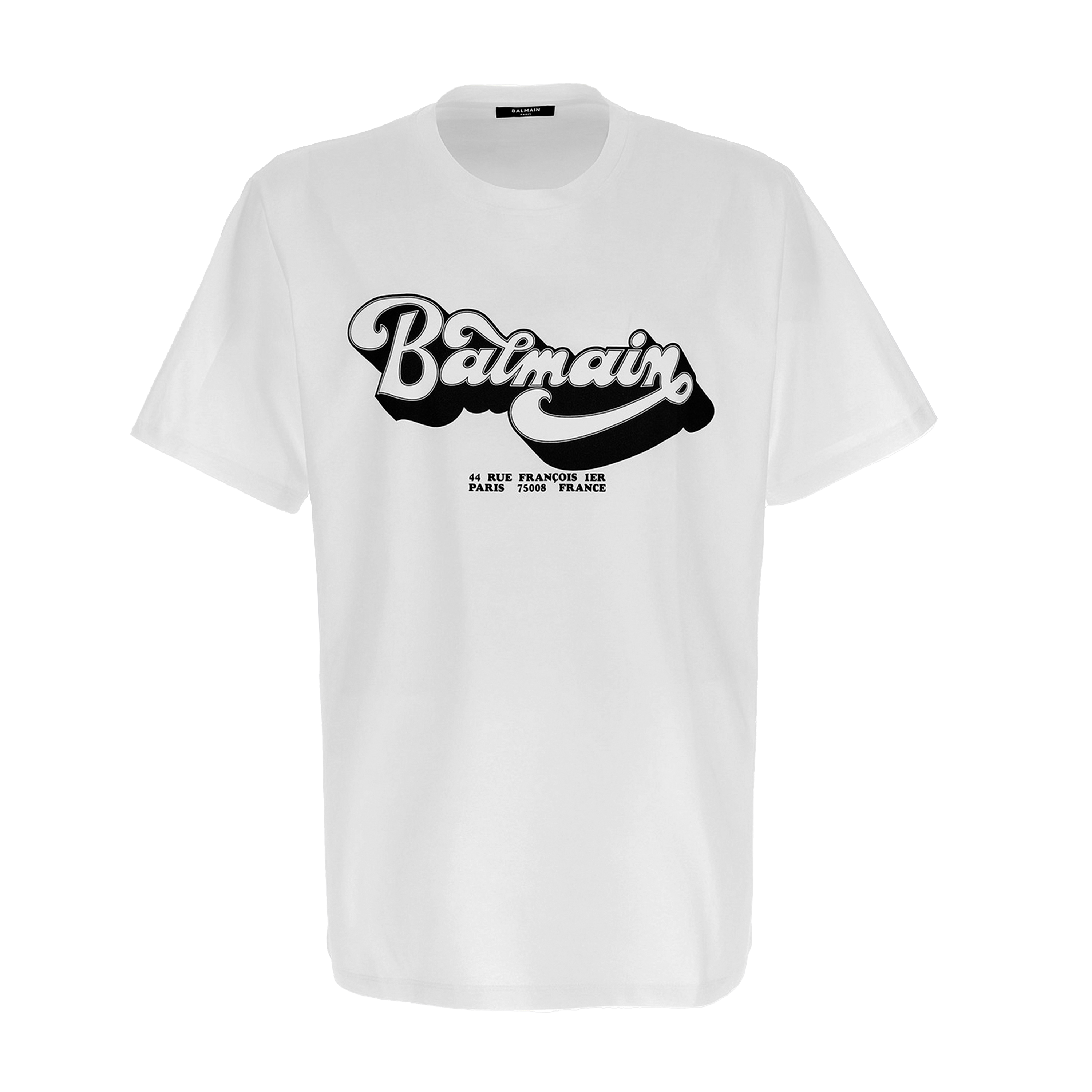 Camiseta Negra Balmain 70S