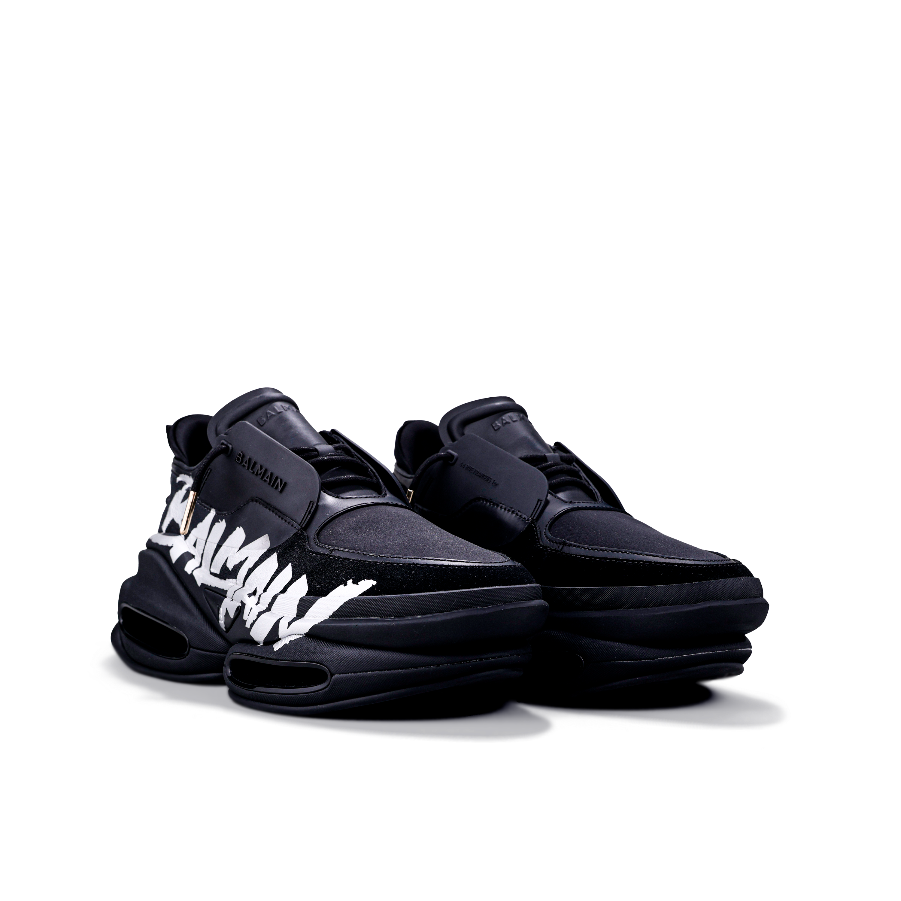 Sneakers Negros Balmain B-Bold Sign