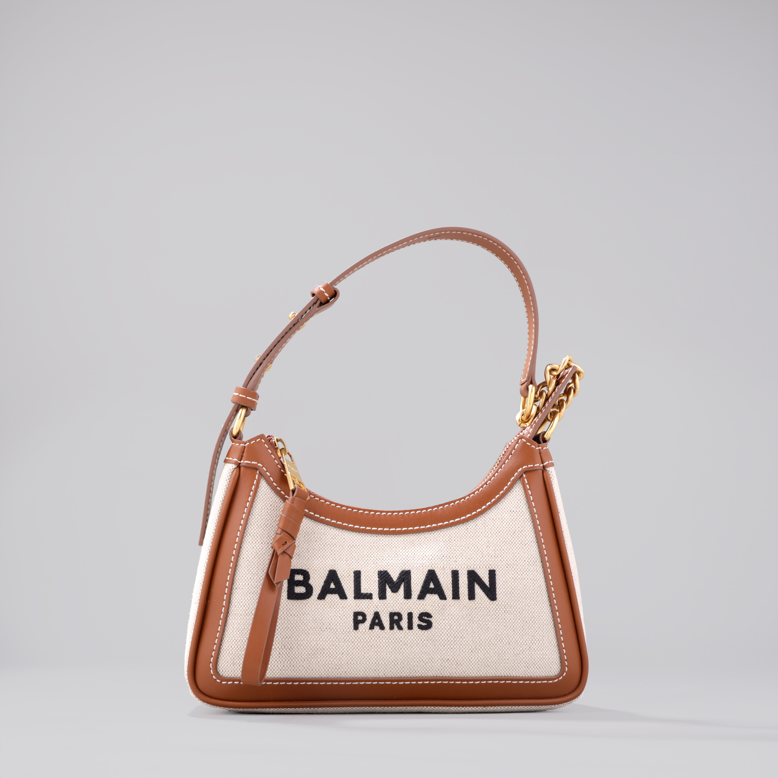 Cartera Beige Balmain B-Army