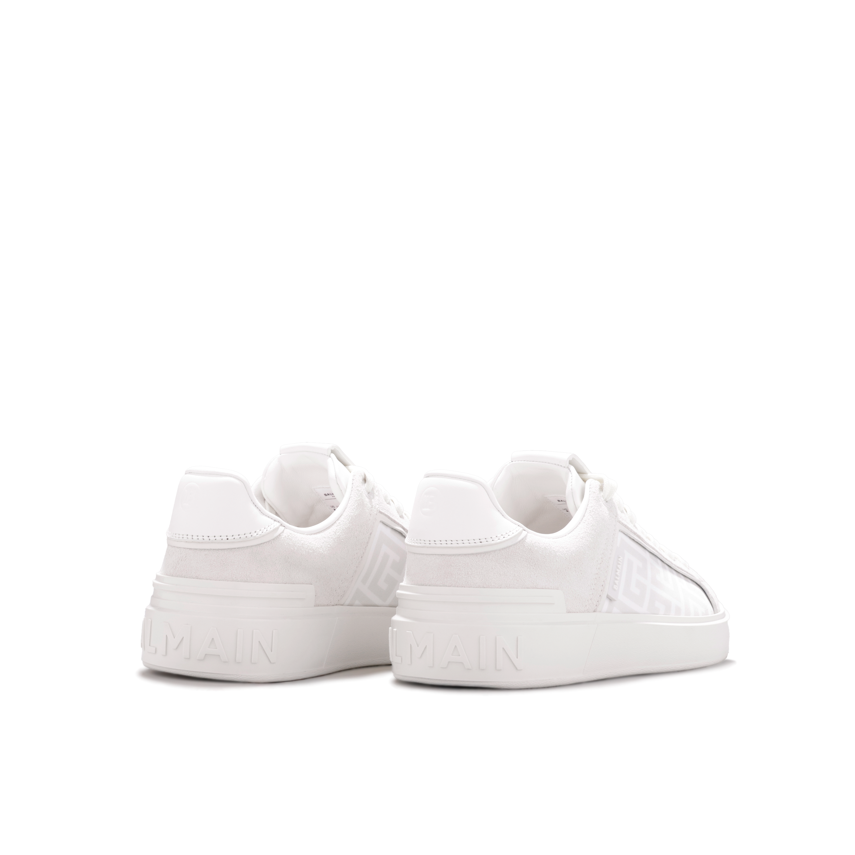 Sneakers Blancos Balmain B-Court Monogram