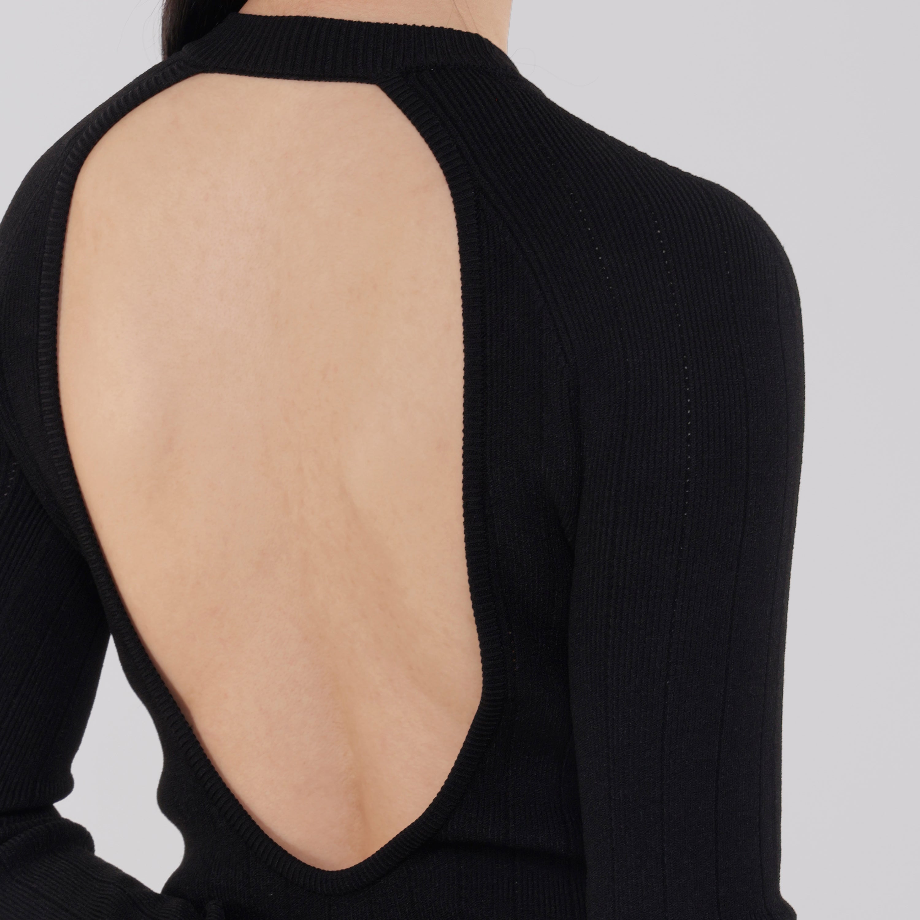 Body Negro Balmain Buttoned Halter