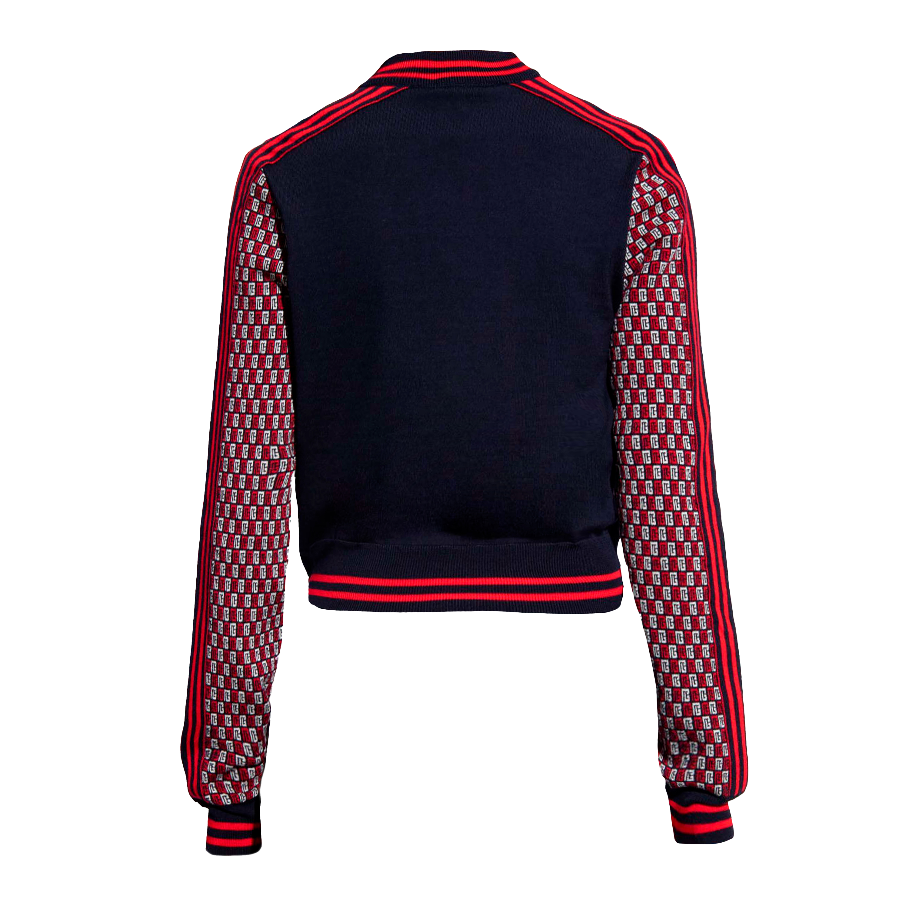 Buzo Rojo Balmain Monogram