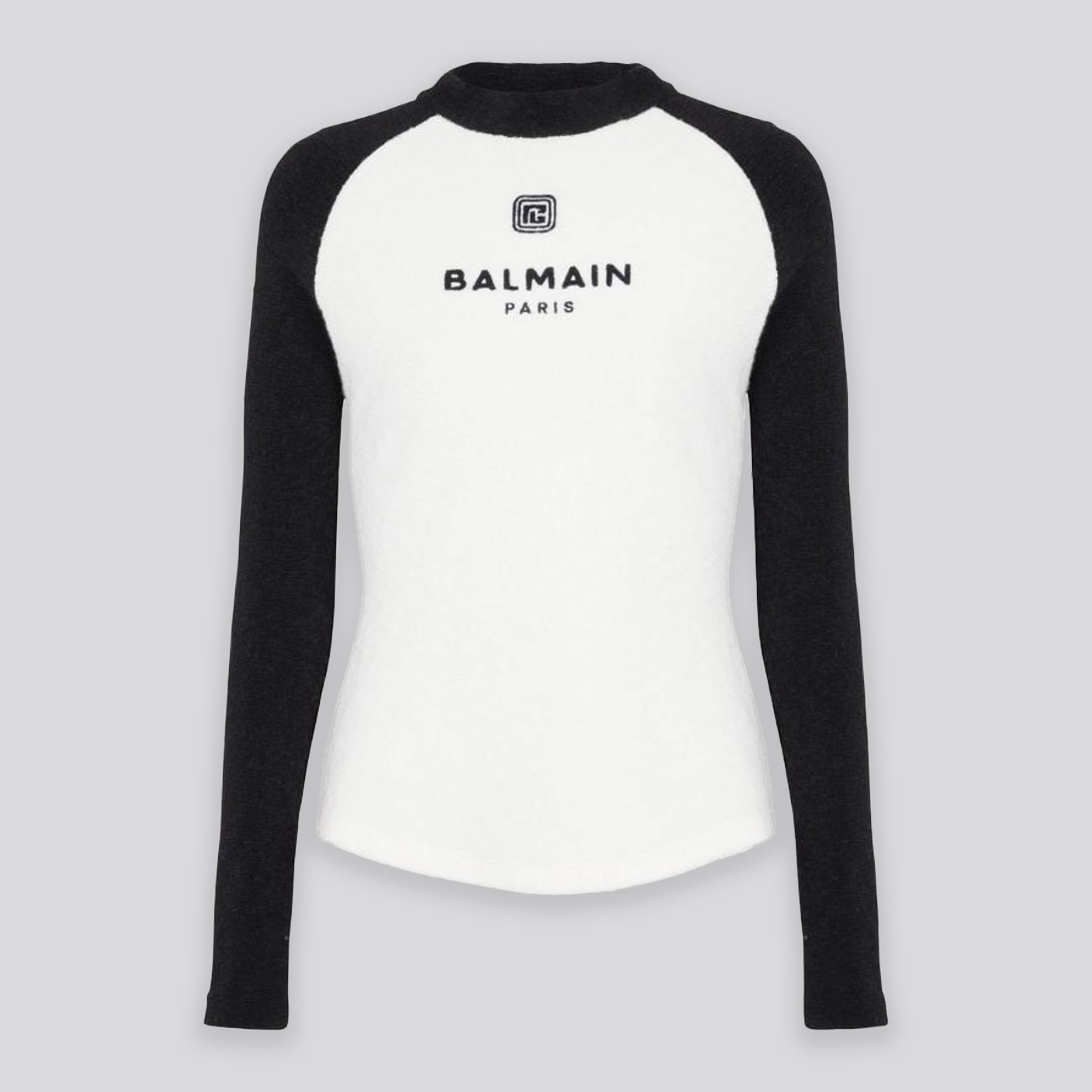 Buzo Blanco Balmain Negro Paris PB