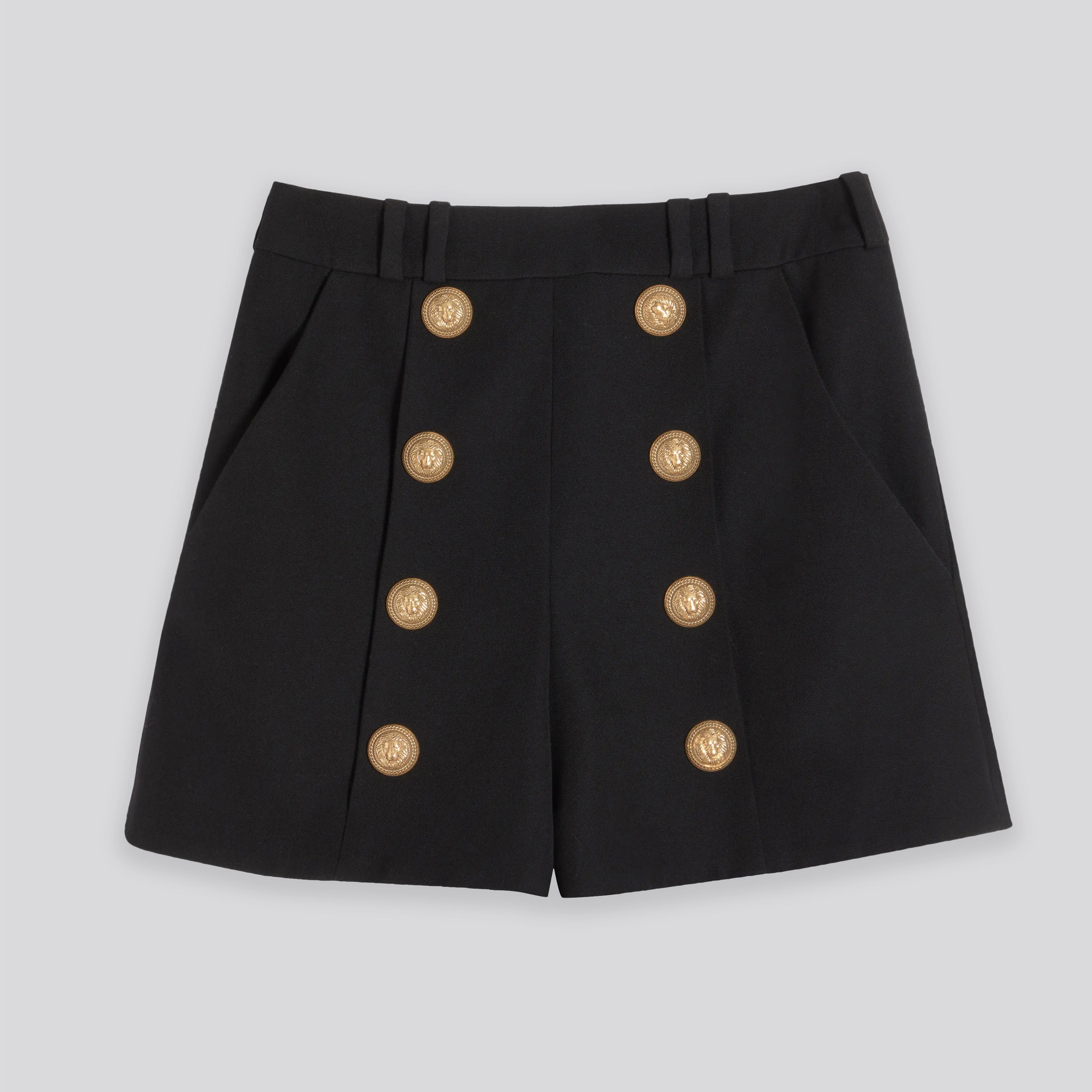 Shorts Negro Balmain 8 BTN