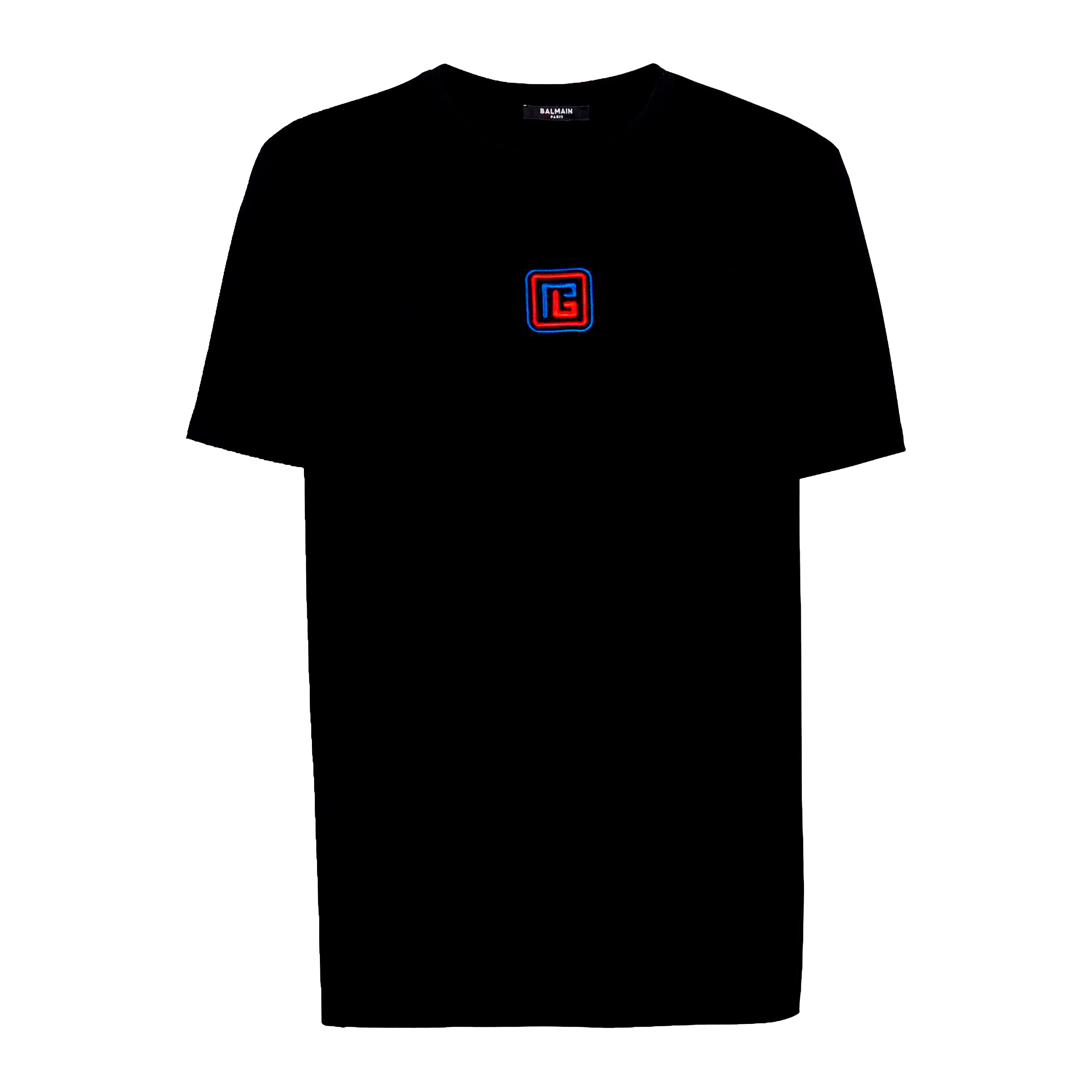 Camiseta Negra Balmain PB