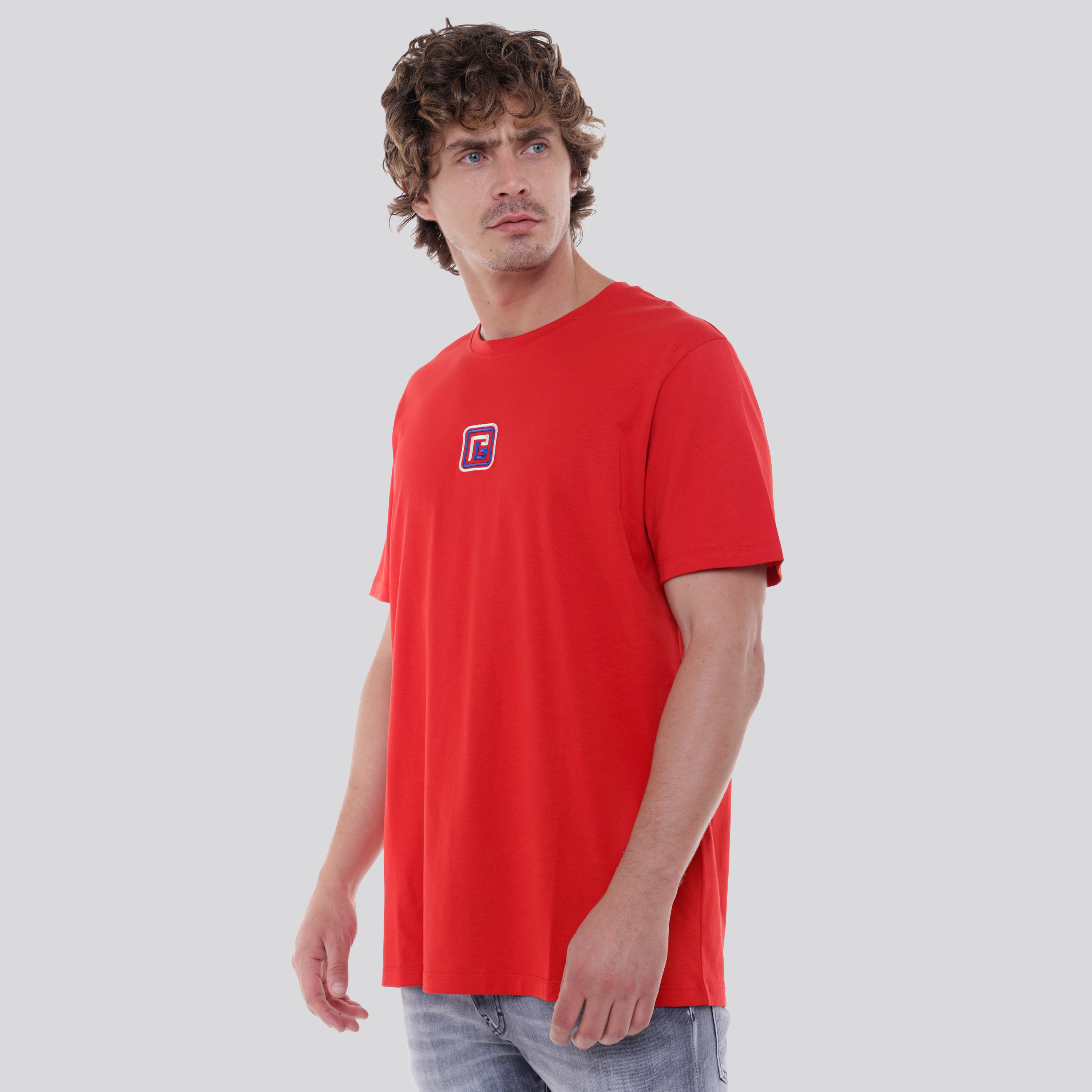 Camiseta Roja Balmain PB