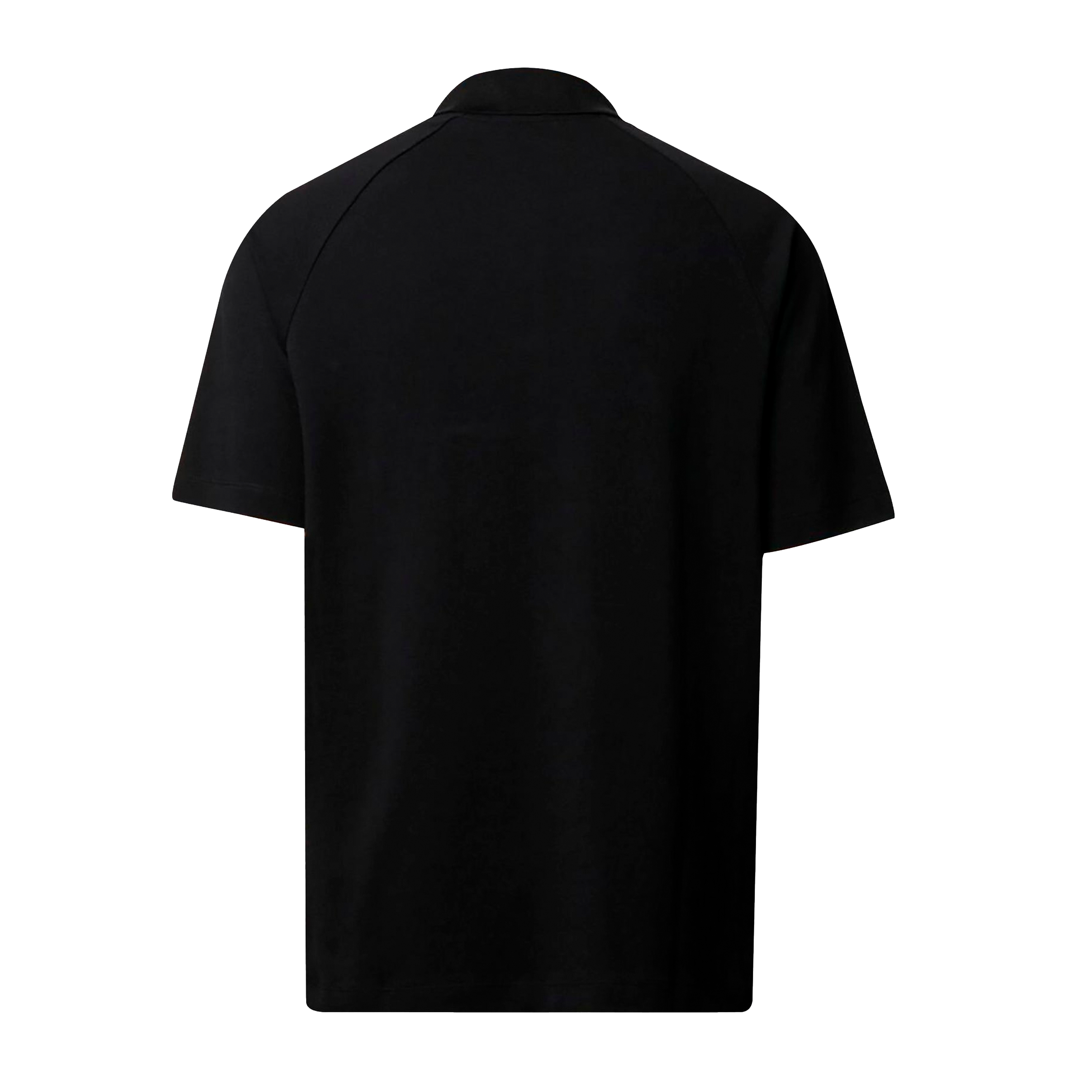 Camiseta Tipo Polo Negra Balmain PB Patch