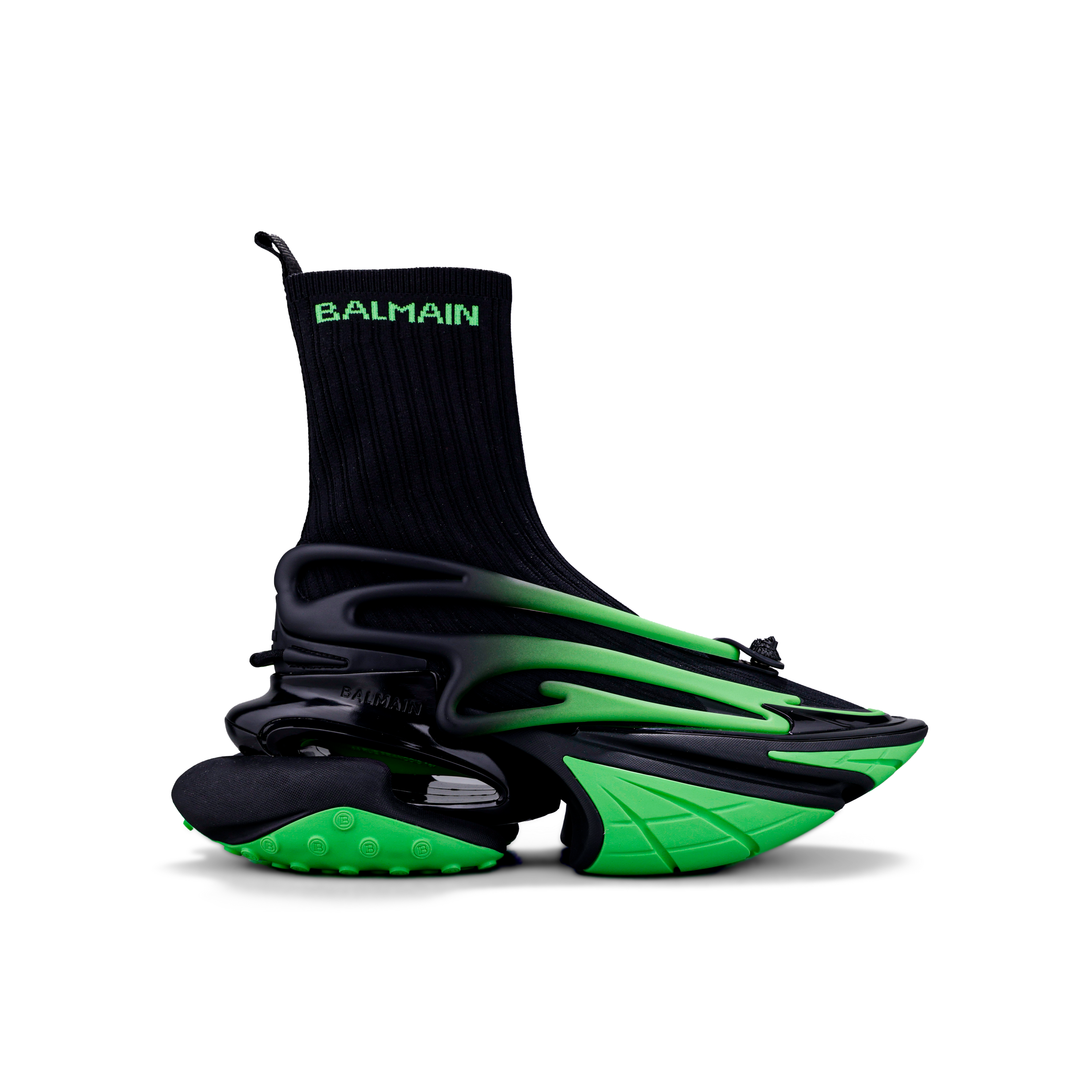 Sneakers Negros High Top Balmain Unicorn