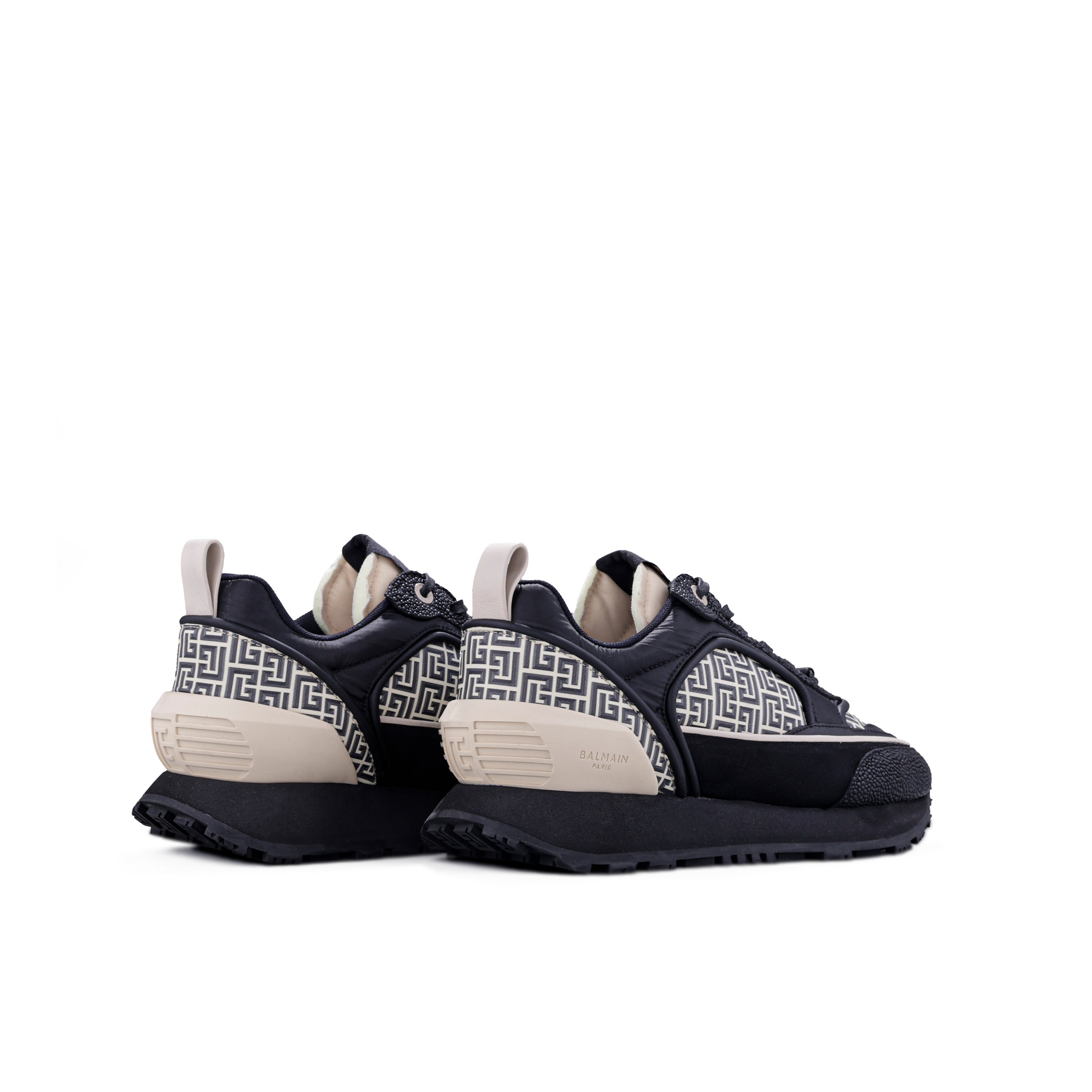 Sneakers Negros Dorado Balmain