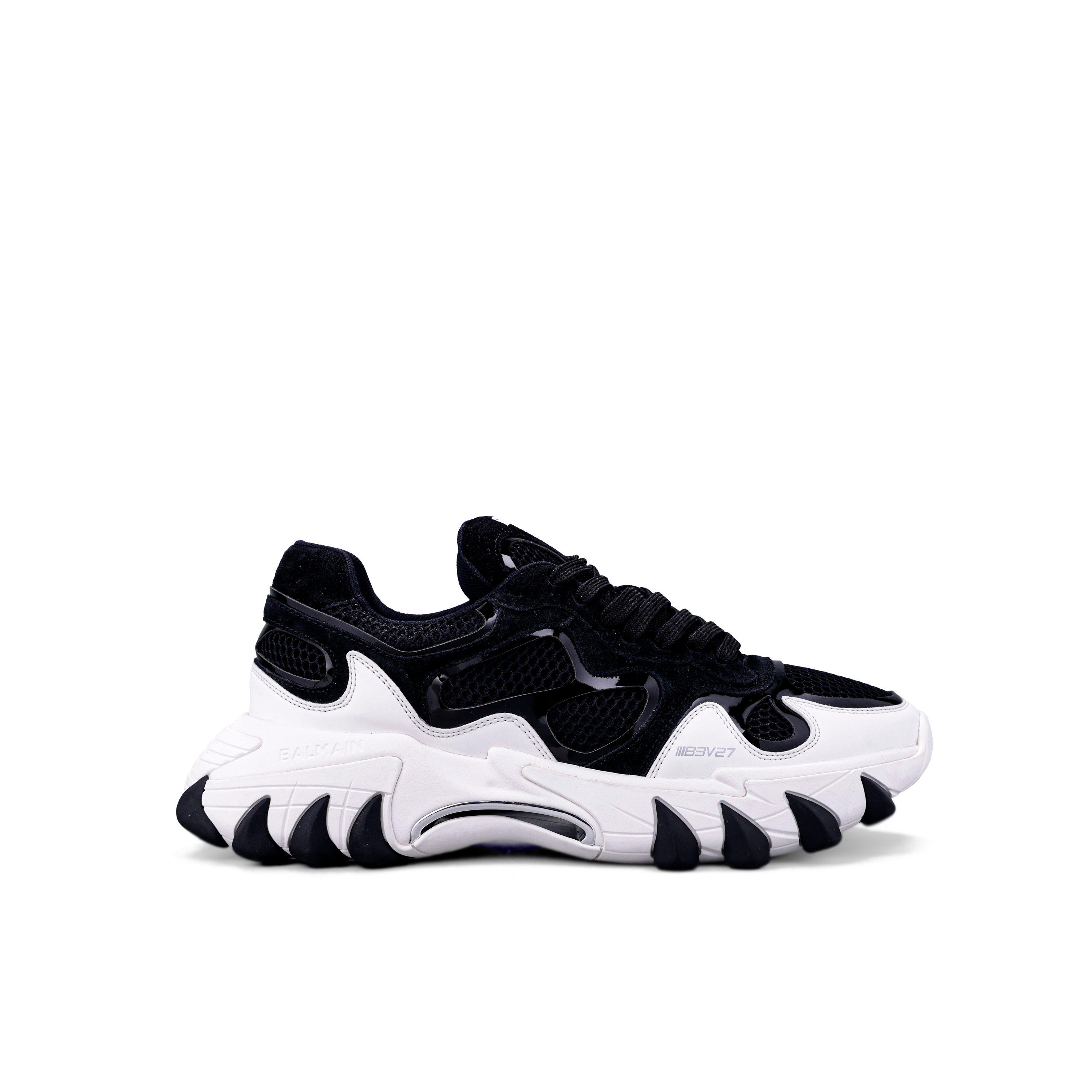 Sneakers Negros Blanco Balmain B-East
