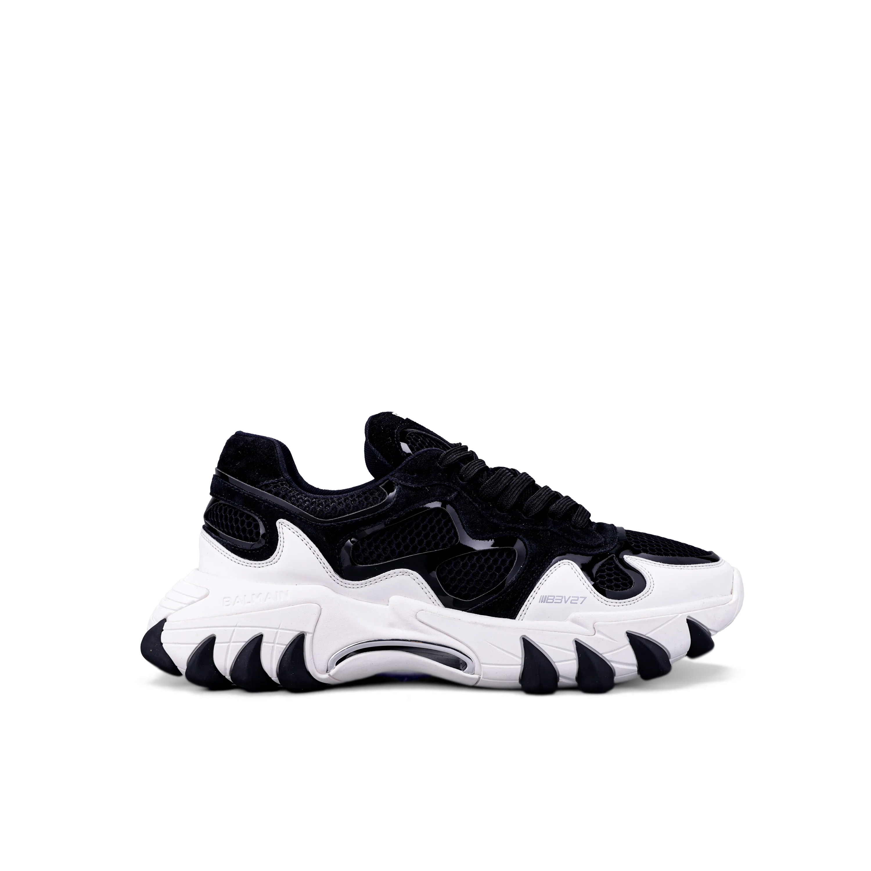 Sneakers Negros Balmain B-East-Rubberized