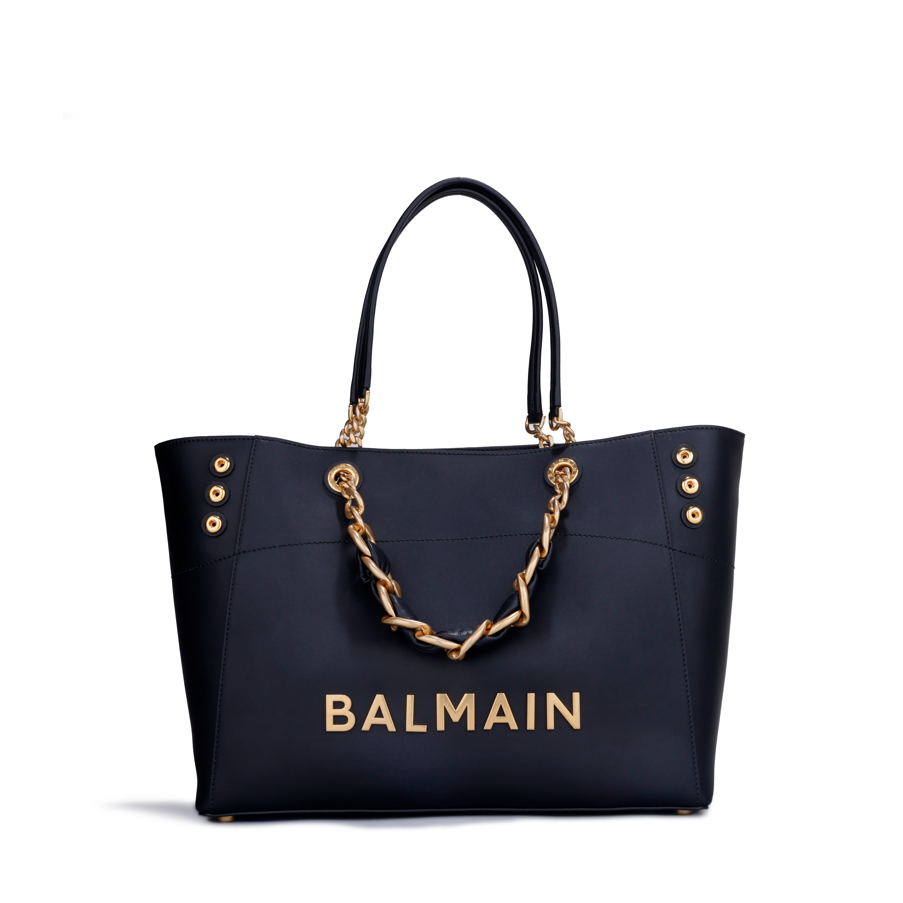 Cartera Negra Balmain Leather 1945