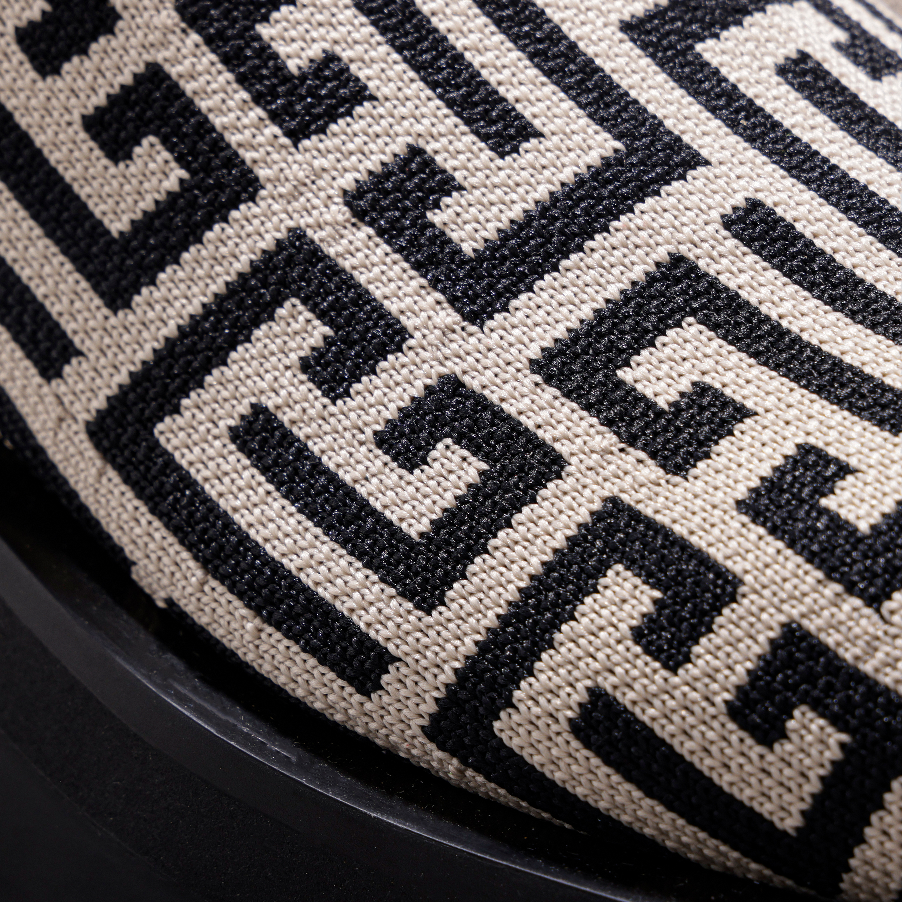 Botas Negras Balmain Chelsea Monogramme