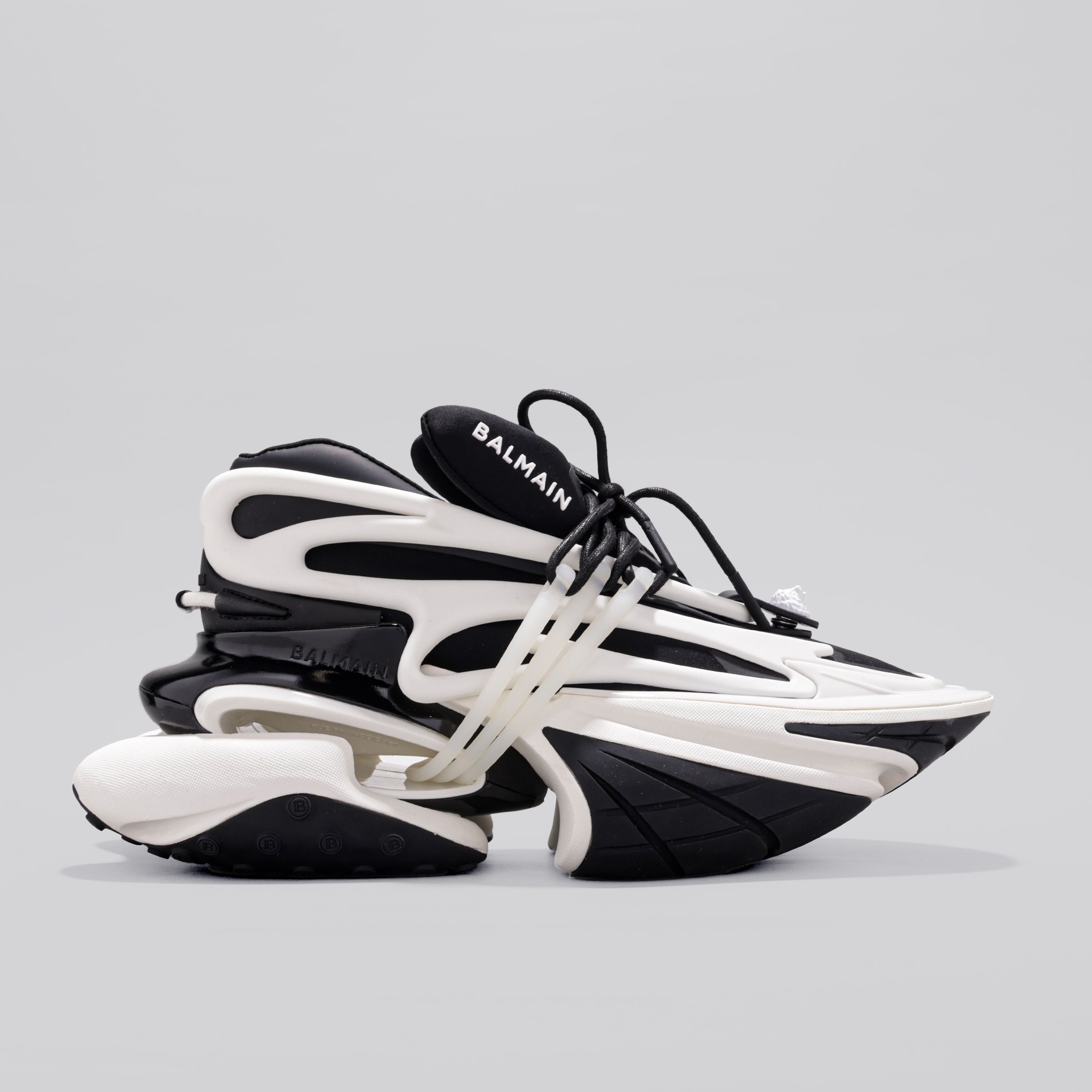 Sneakers Negros Blanco Balmain Unicorn W