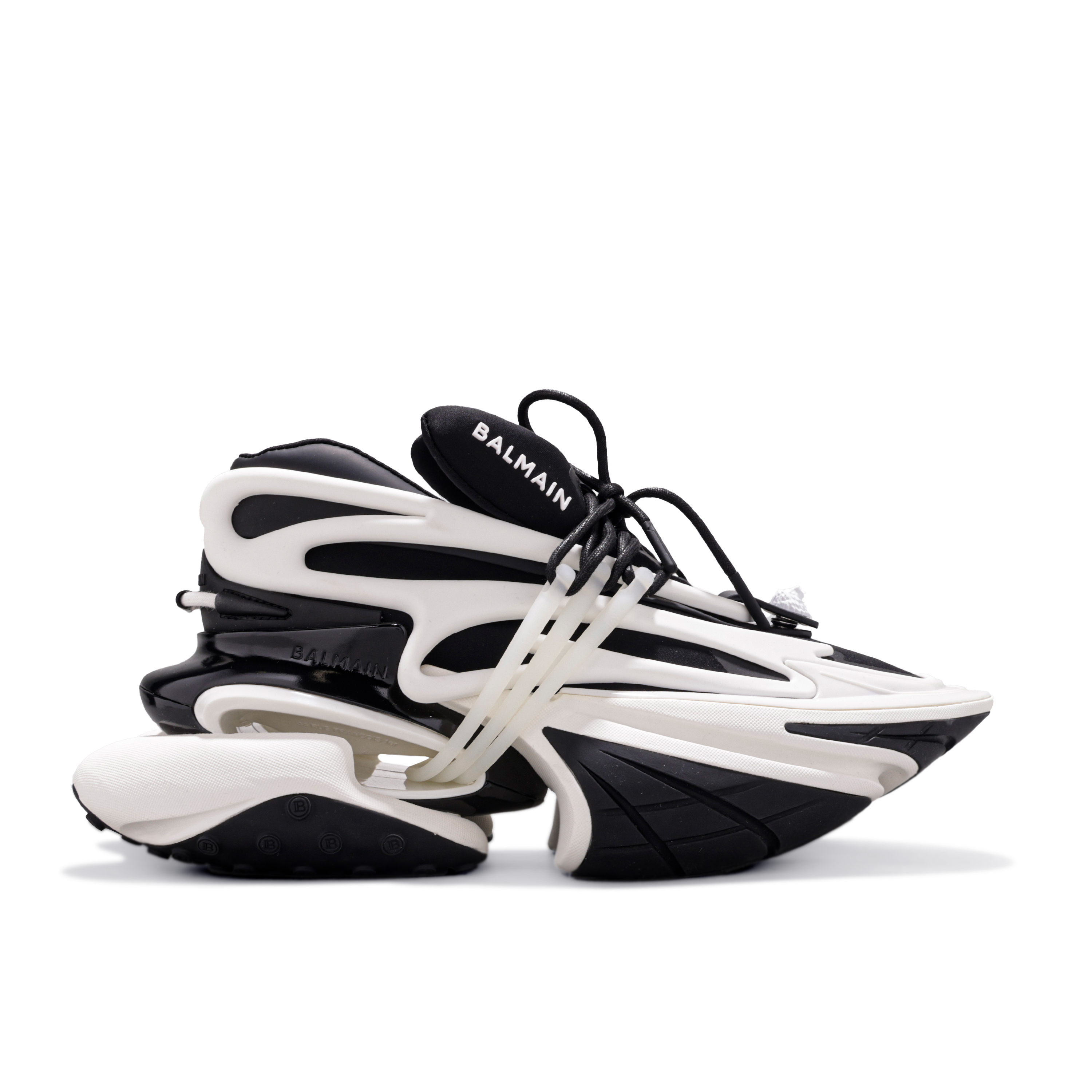 Sneakers Negros Blanco Balmain Unicorn W