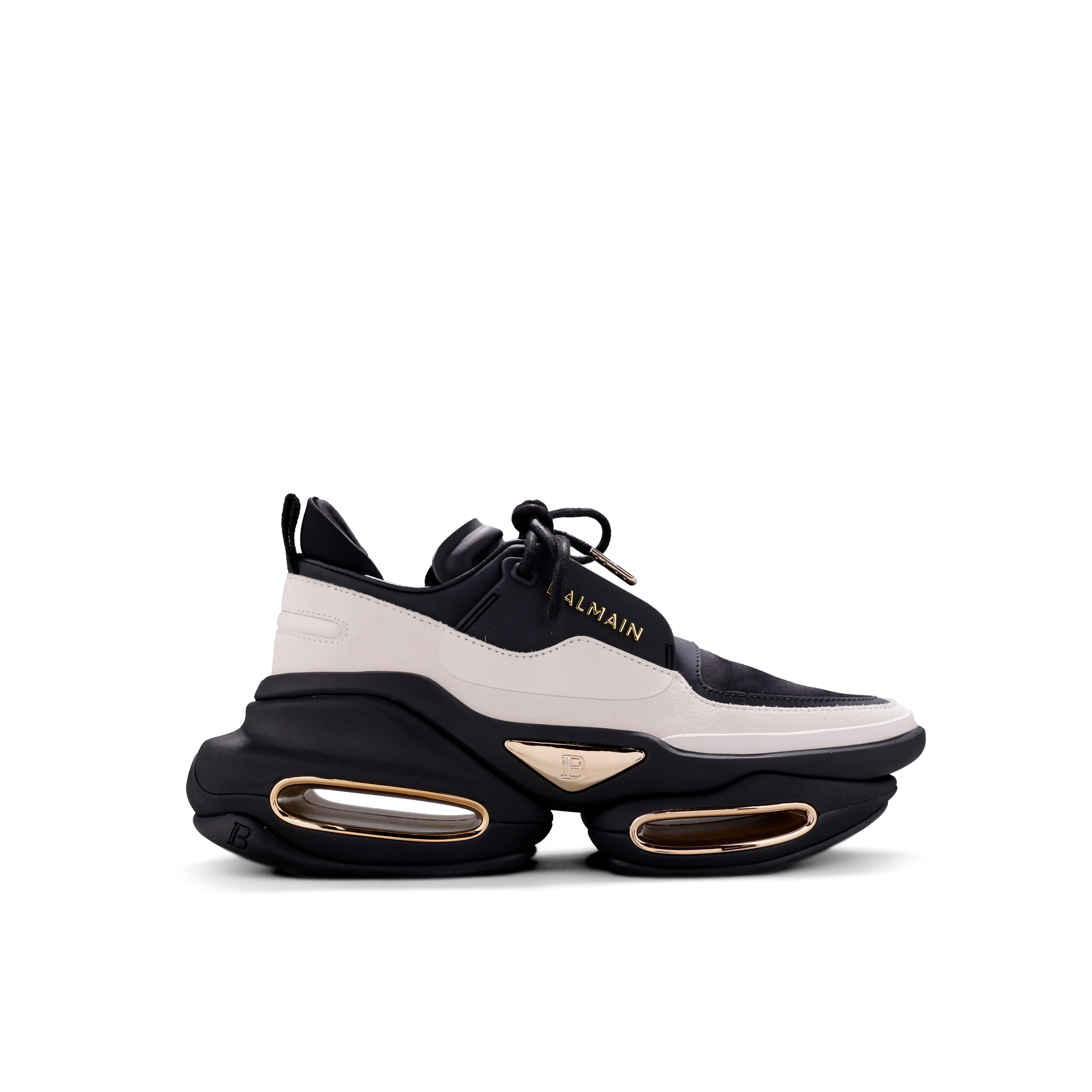 Sneakers Negros Blanco Balmain B-Bold