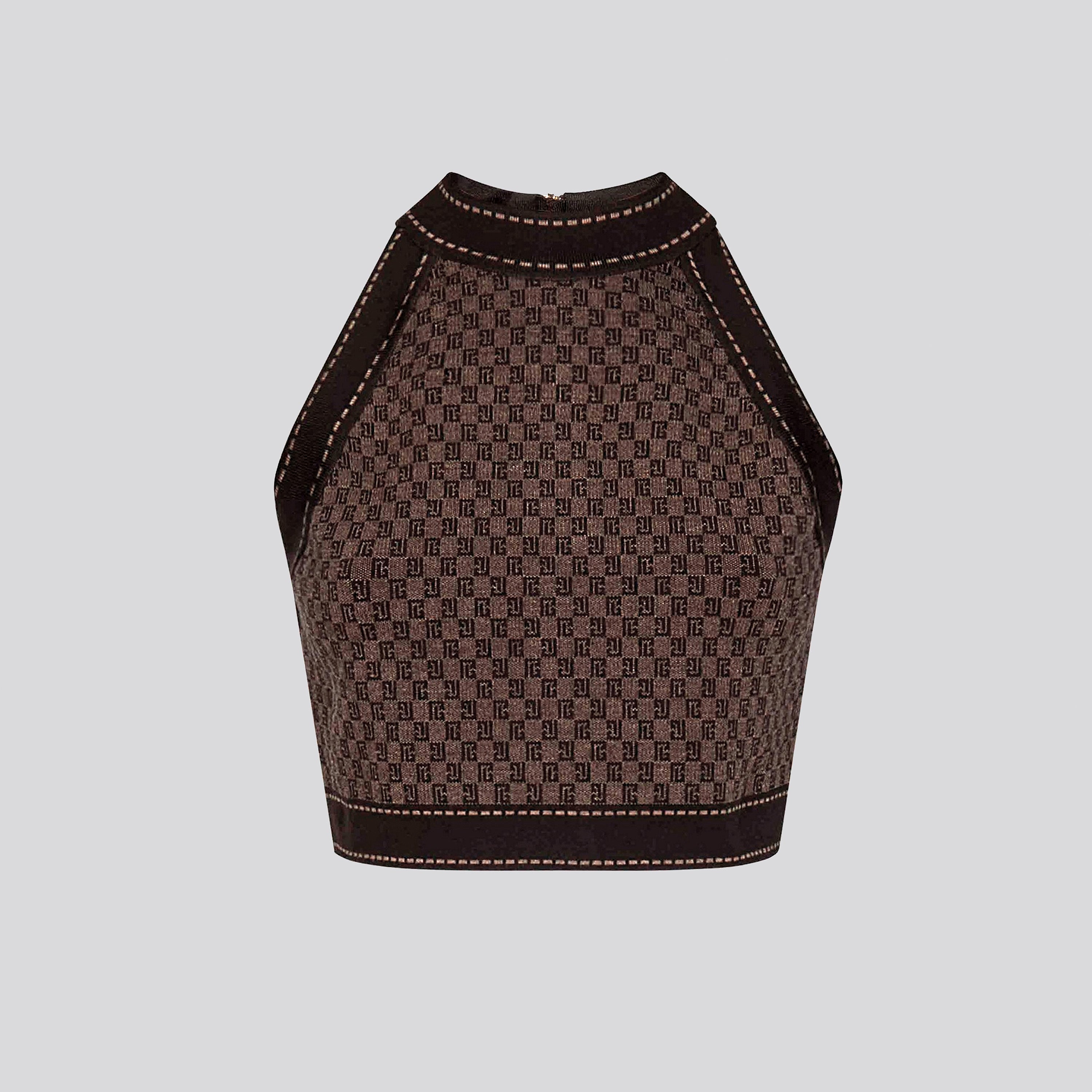 Top Café Balmain Mini PB Monogram