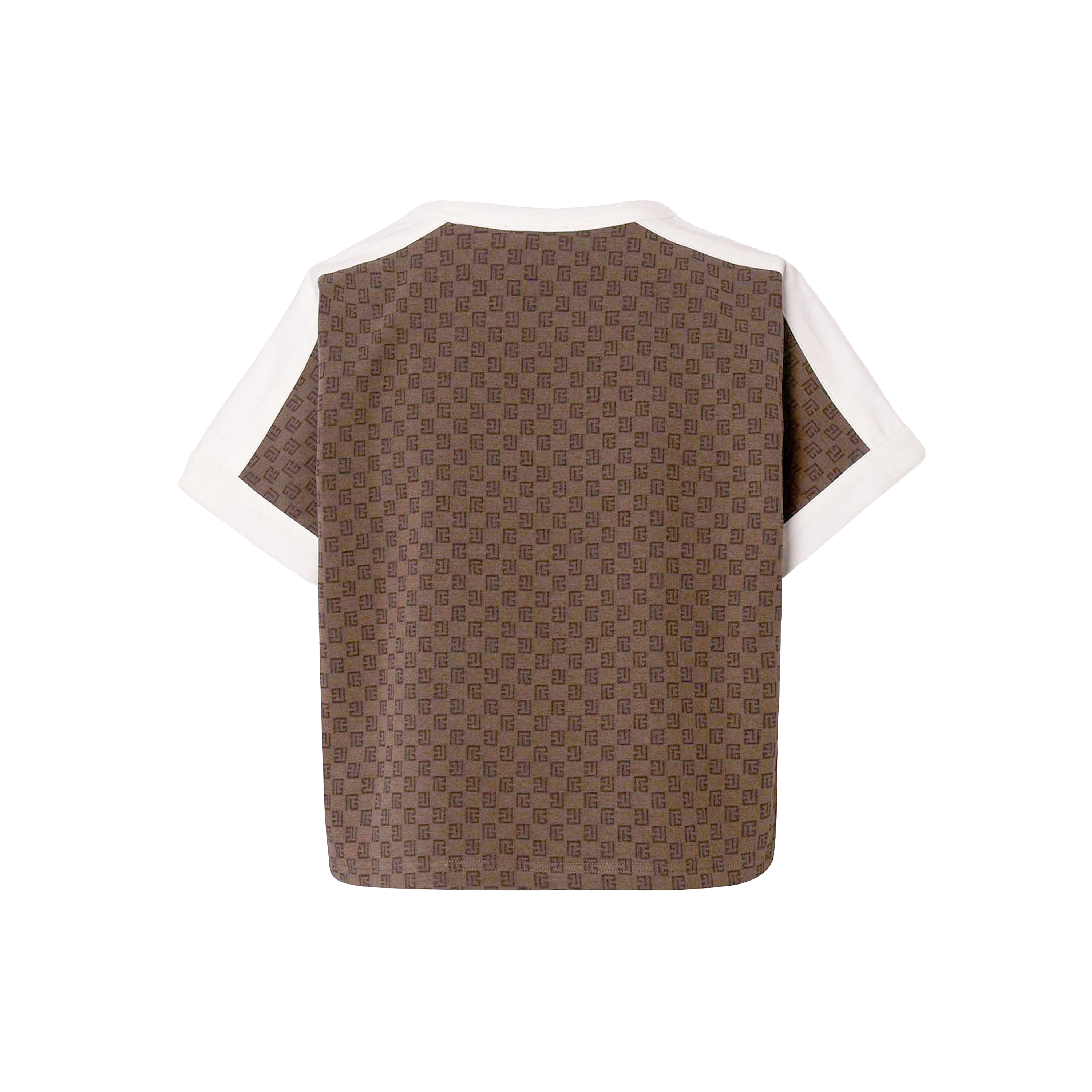 Camiseta Café Balmain Mini PB Monogram