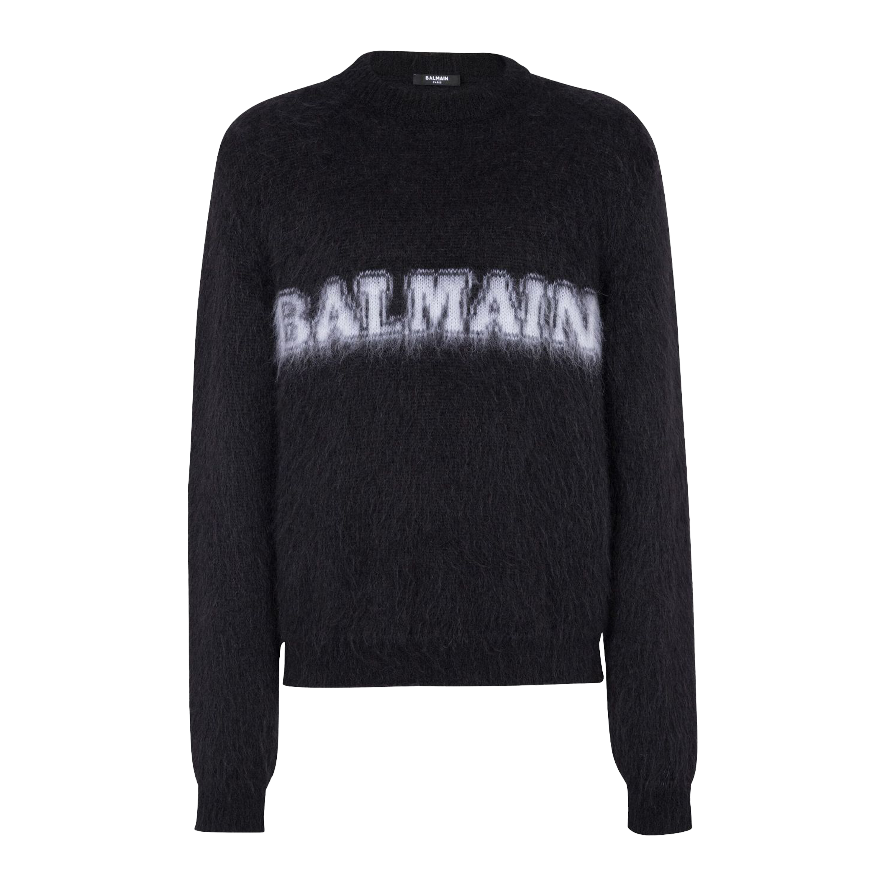Buzo Negro Balmain Brushed