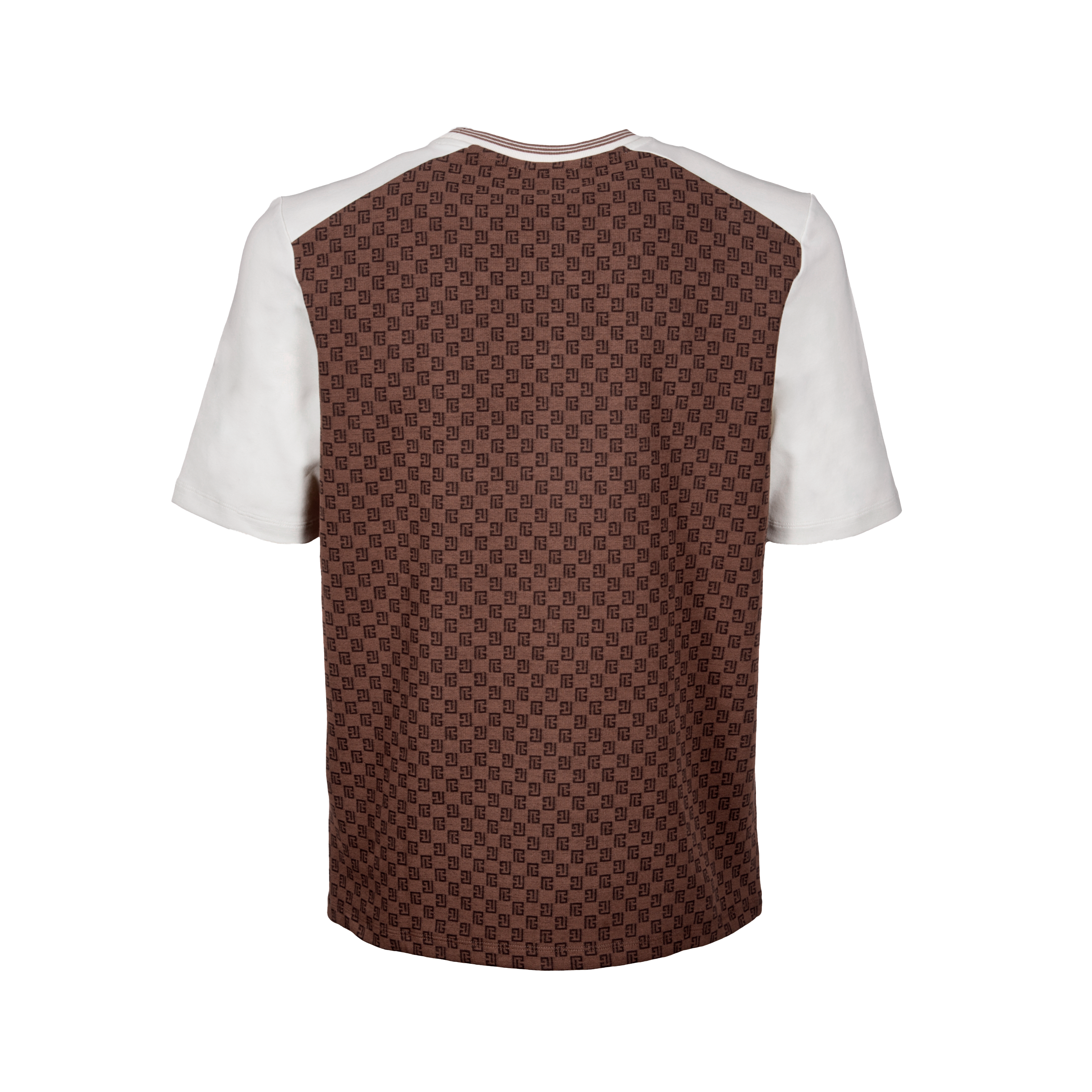 Camiseta Negra Balmain PB Mini Monogram