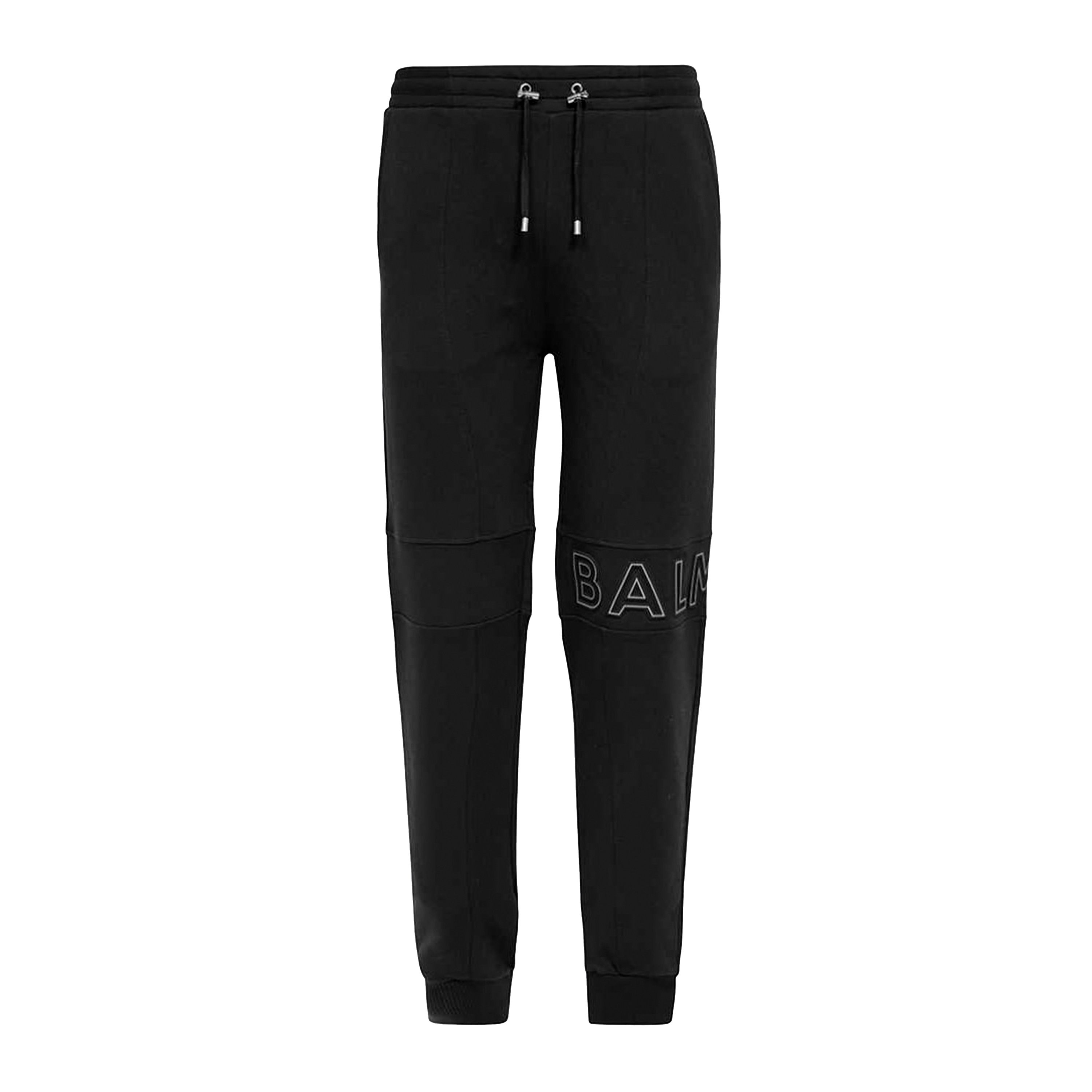 Sudadera Azul Balmain Knee Logo