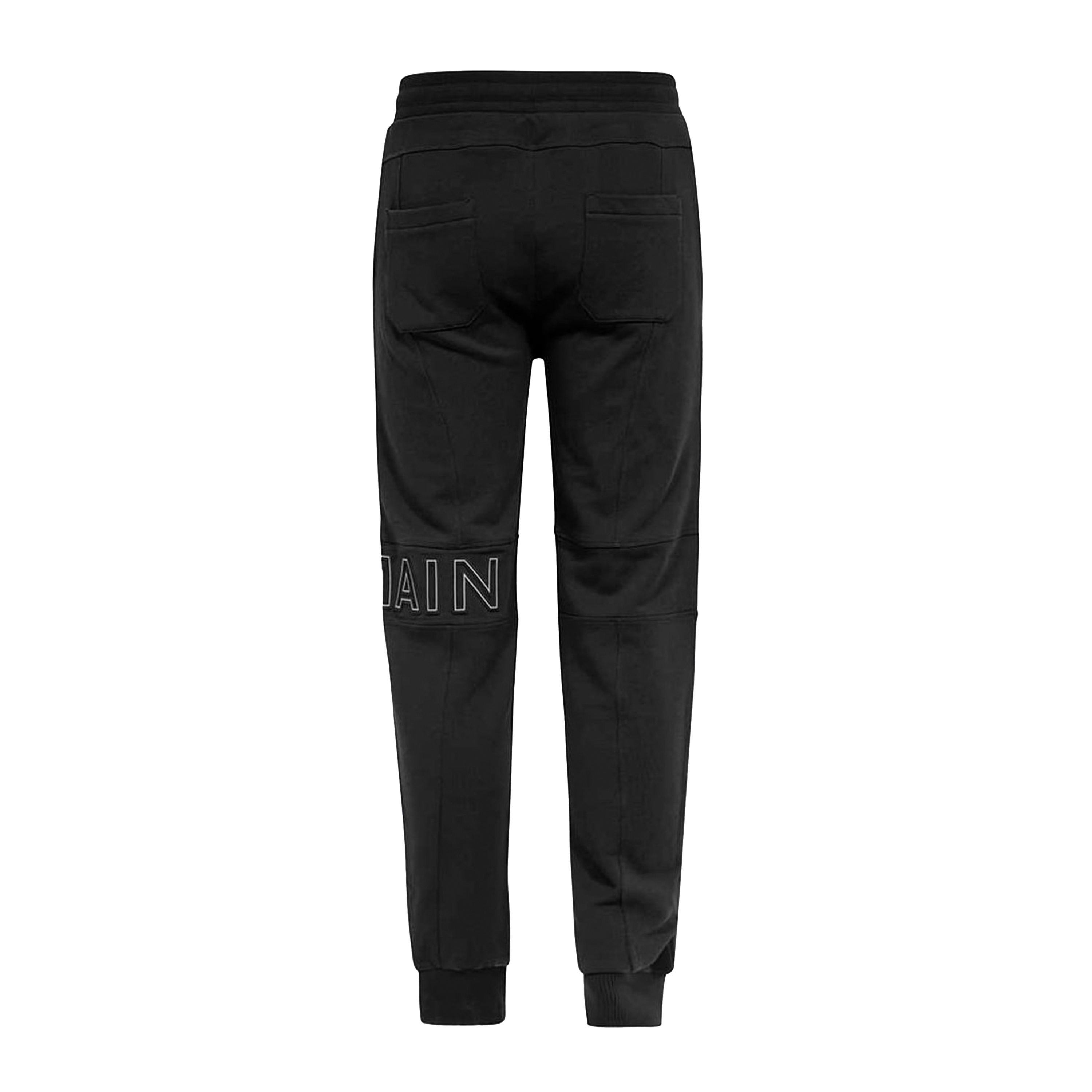 Sudadera Azul Balmain Knee Logo