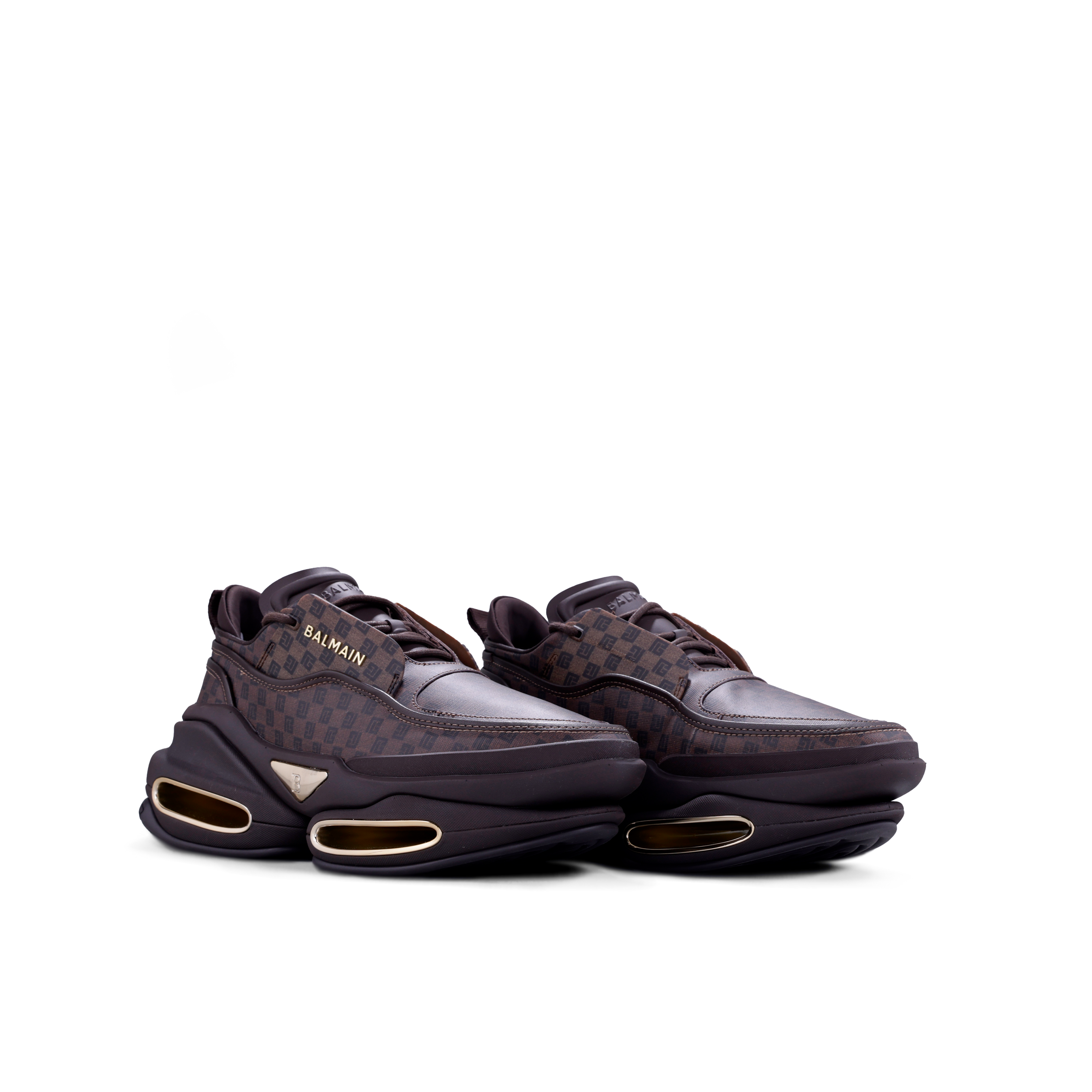 Sneakers Café Balmain Monogram B-Bold