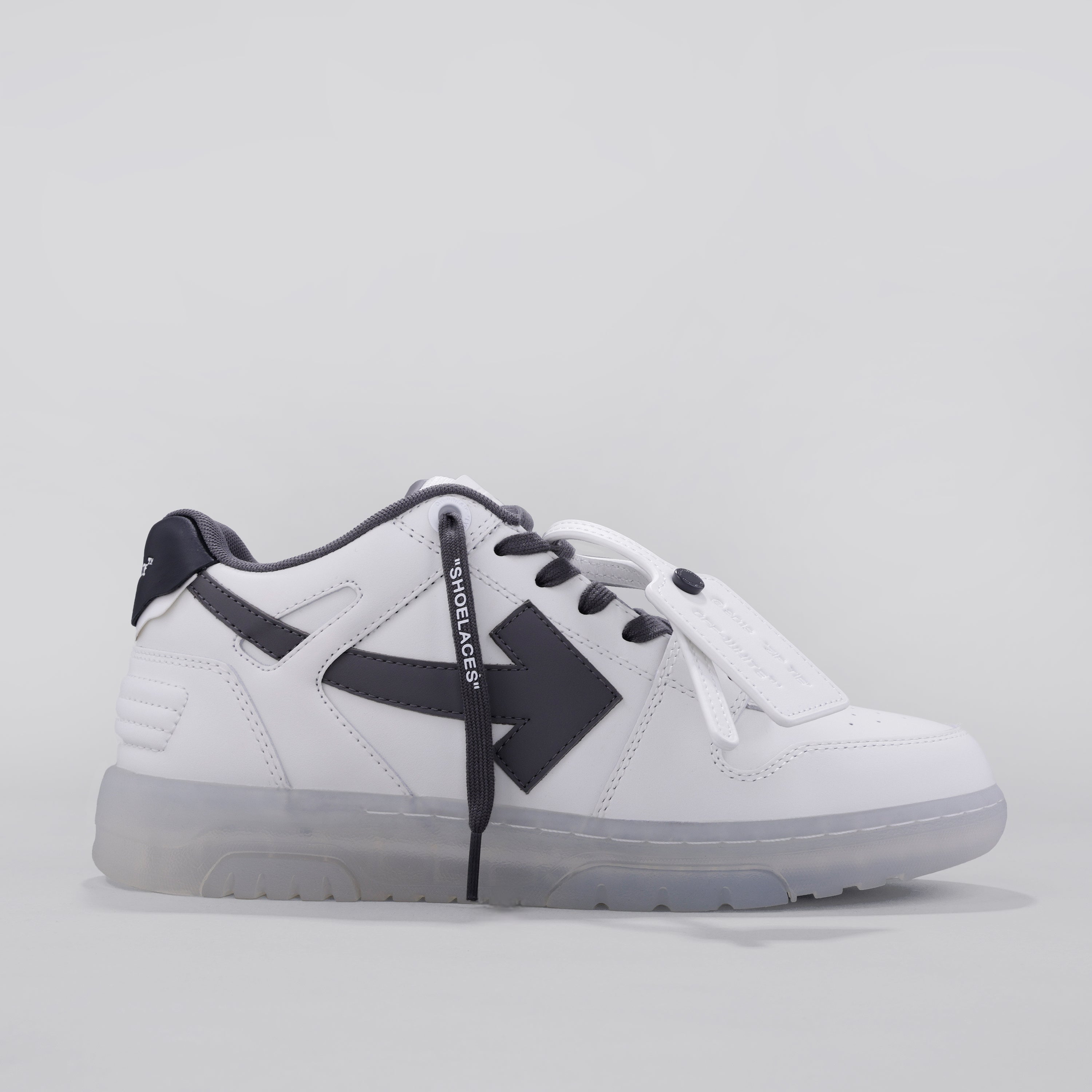 Sneakers Blancos Grey Off-White "Ooo" Transparent Sole