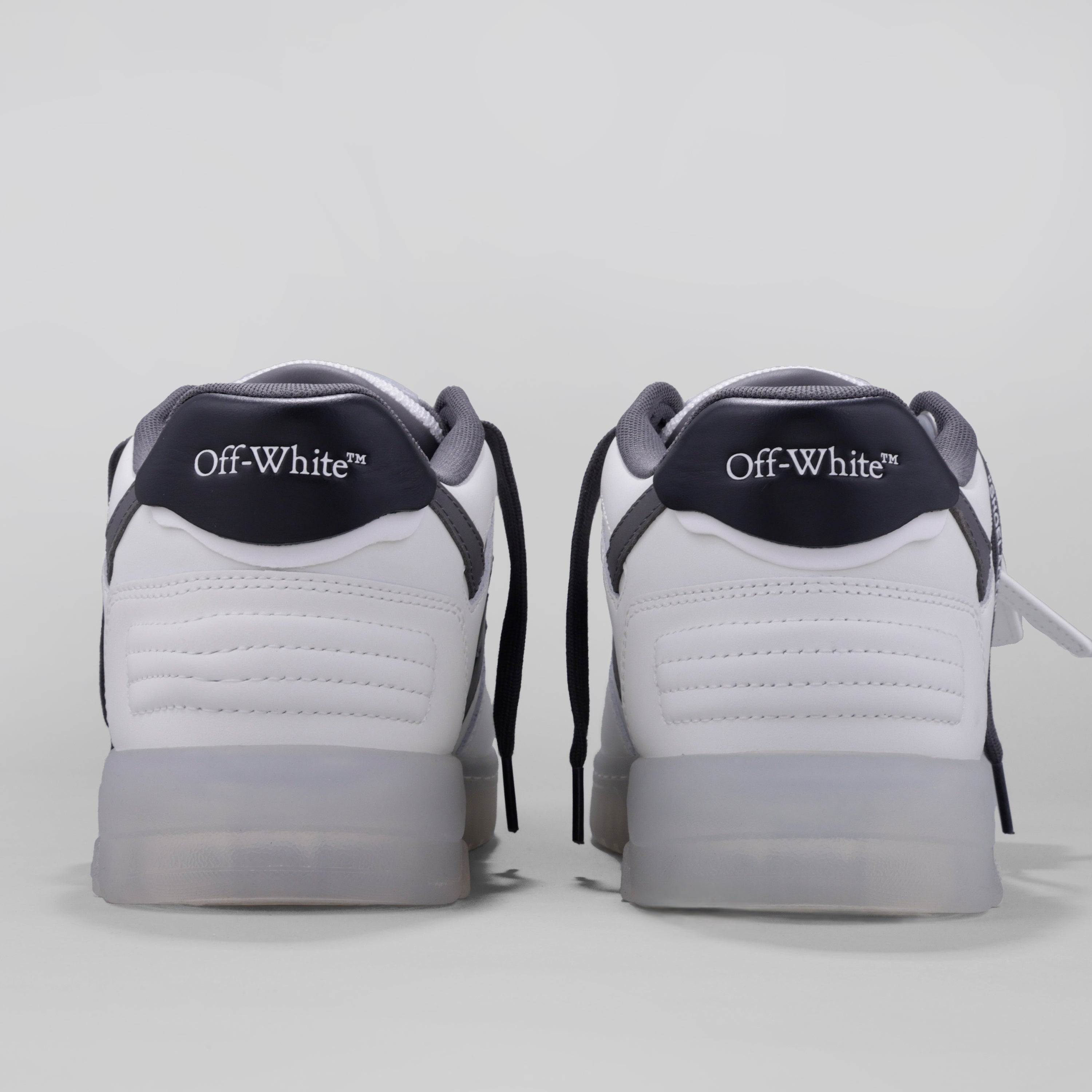 Sneakers Blancos Grey Off-White "Ooo" Transparent Sole