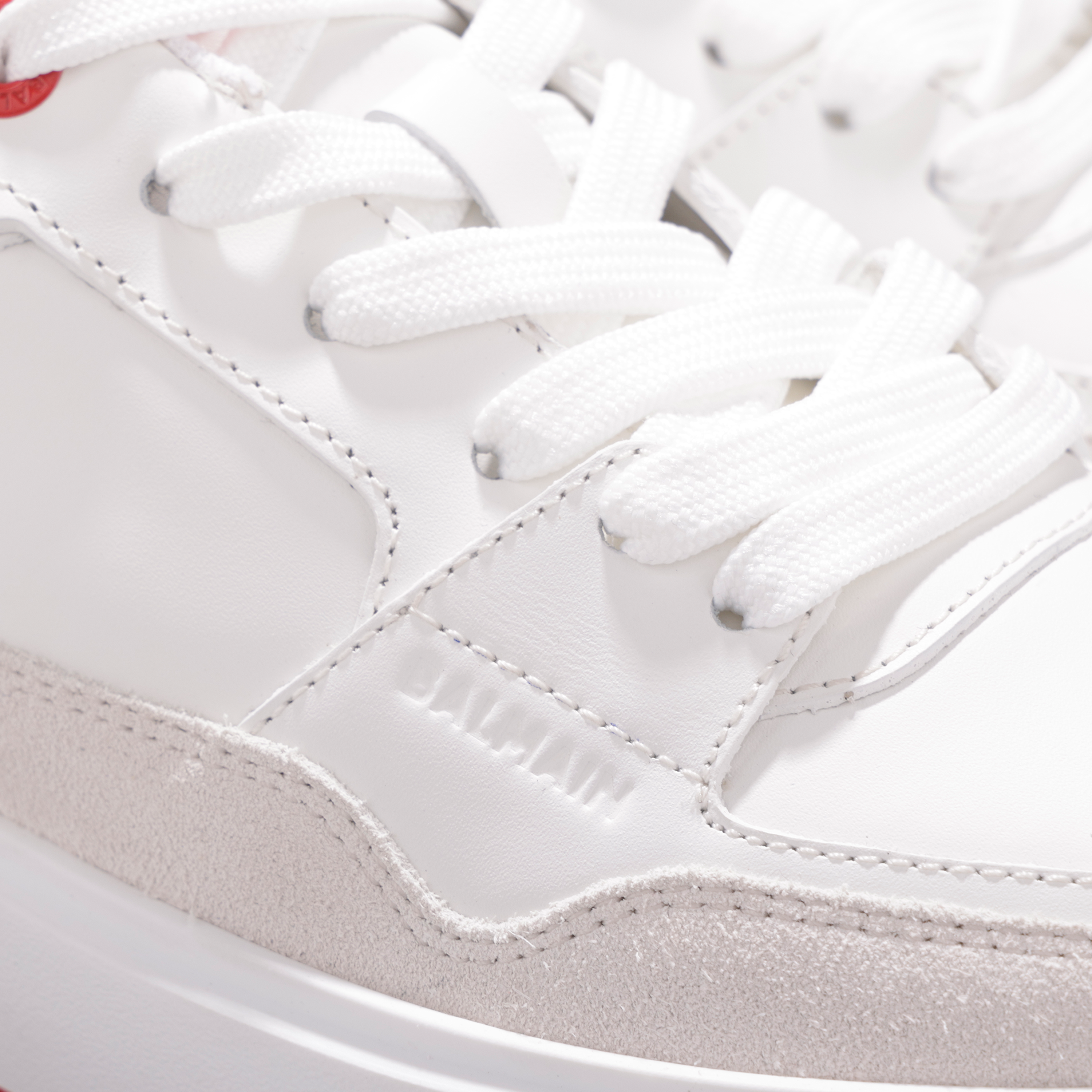 Sneakers Blancos Rojo Balmain B-Court
