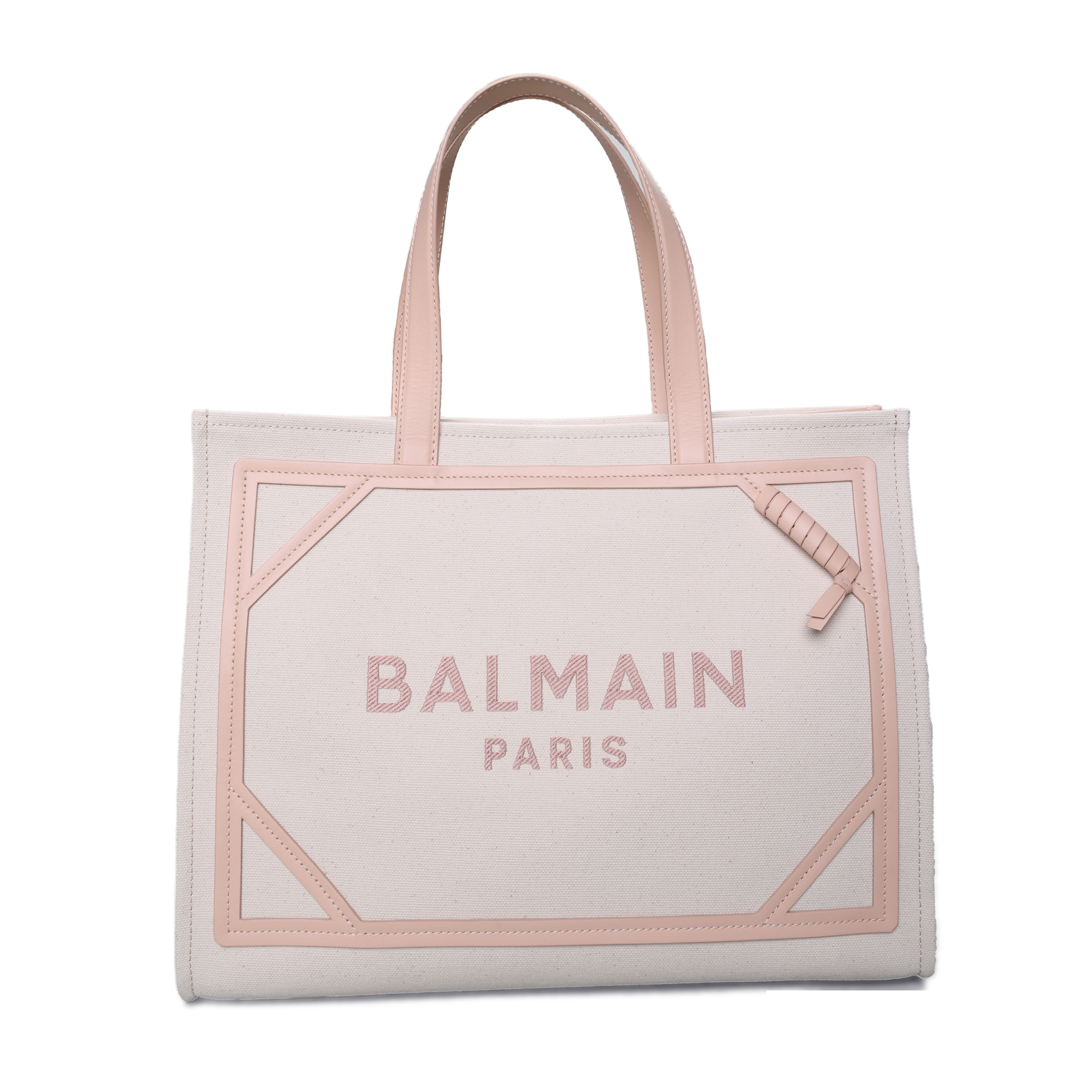 Cartera Beige Balmain B-Army Shopper Medium