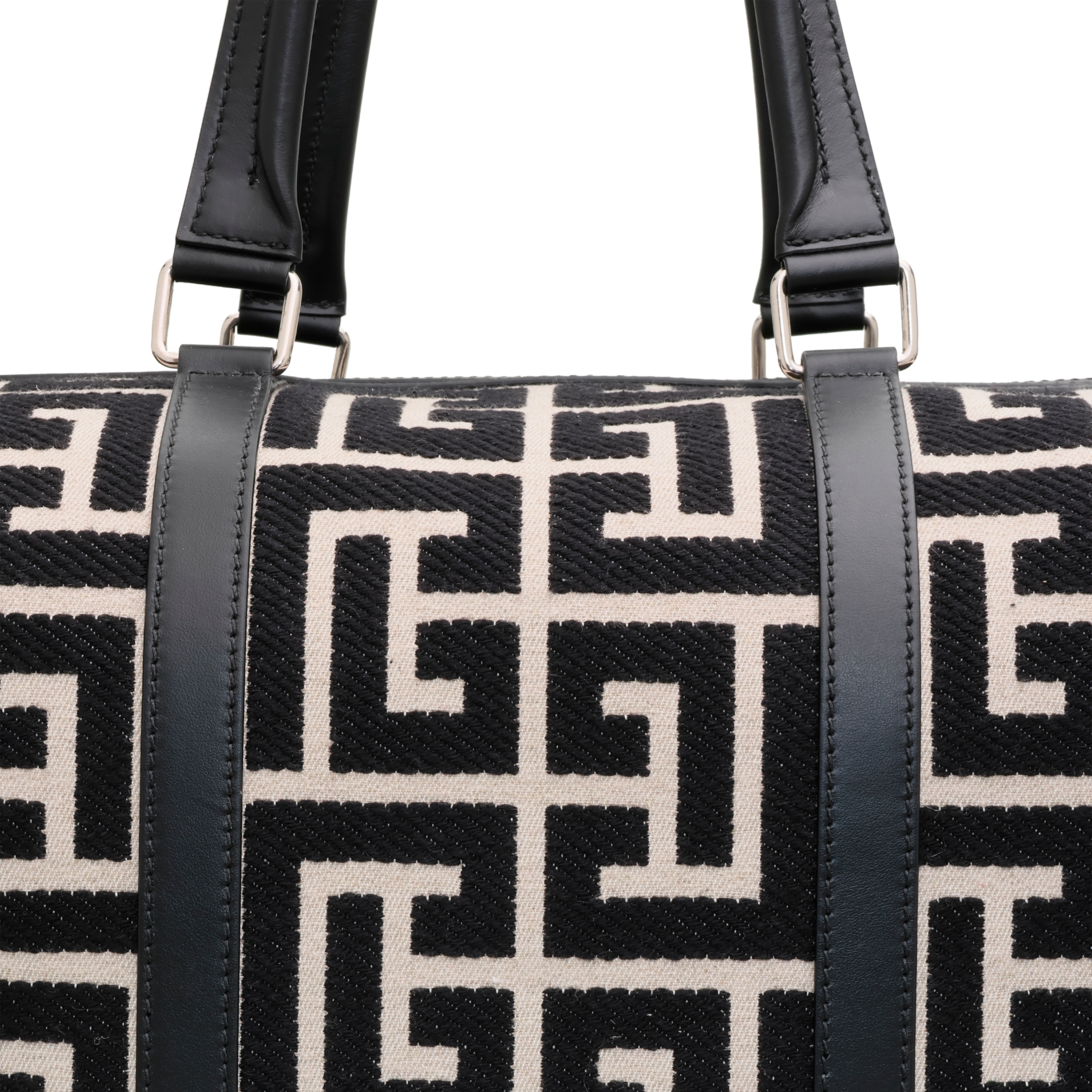 Bolso Negro Balmain Voyage