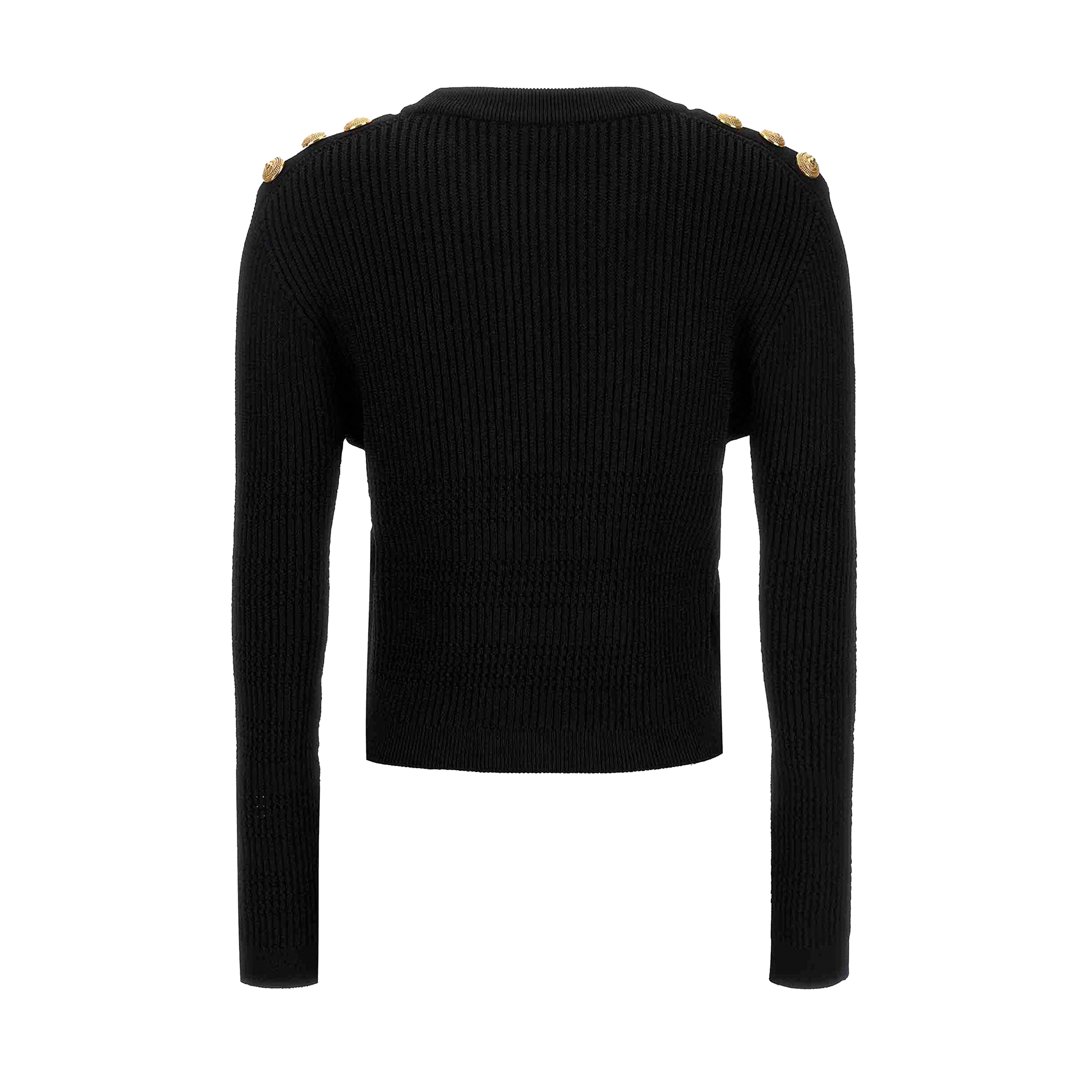 Buzo Negro Balmain 6 Btn