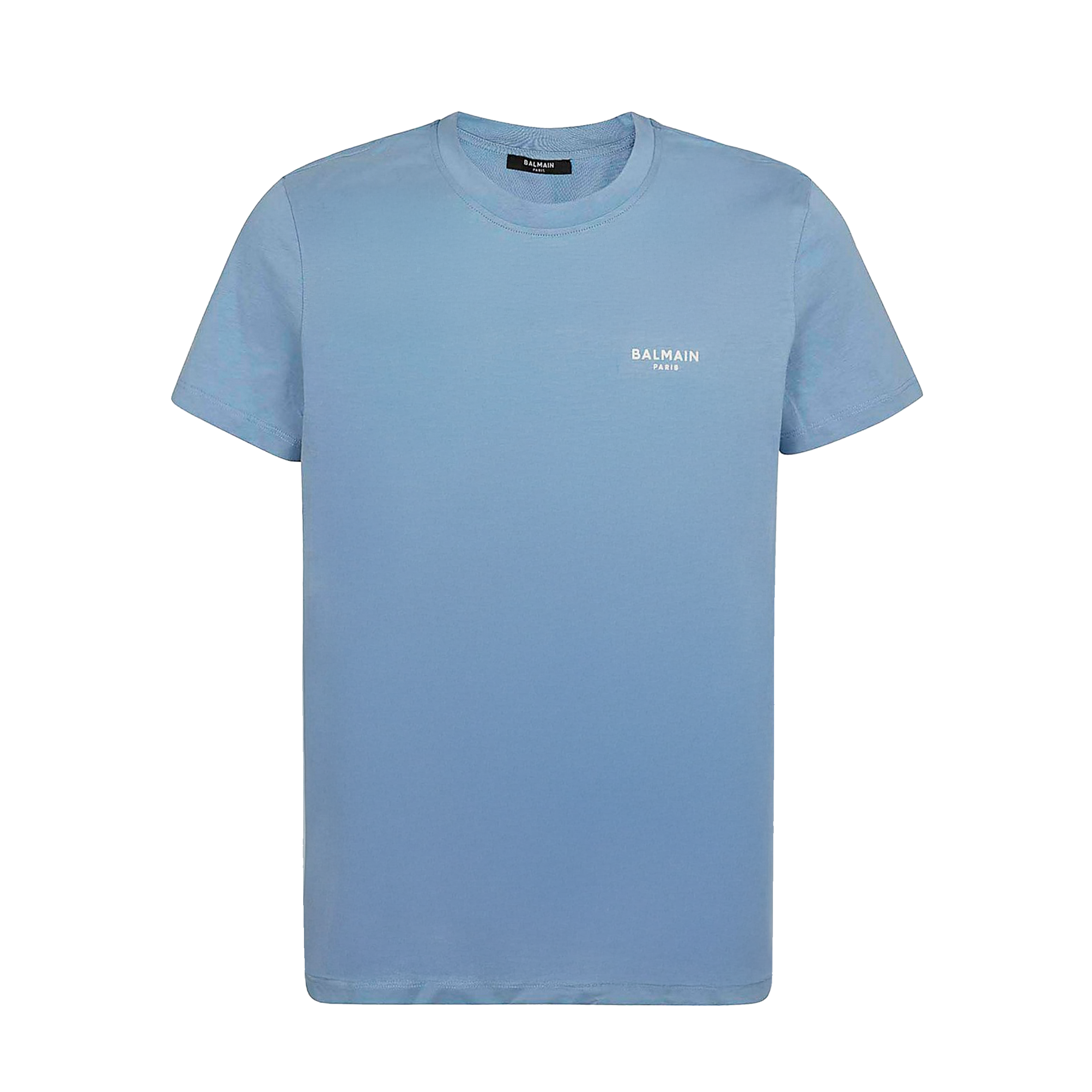 Camiseta Celeste Balmain Logo