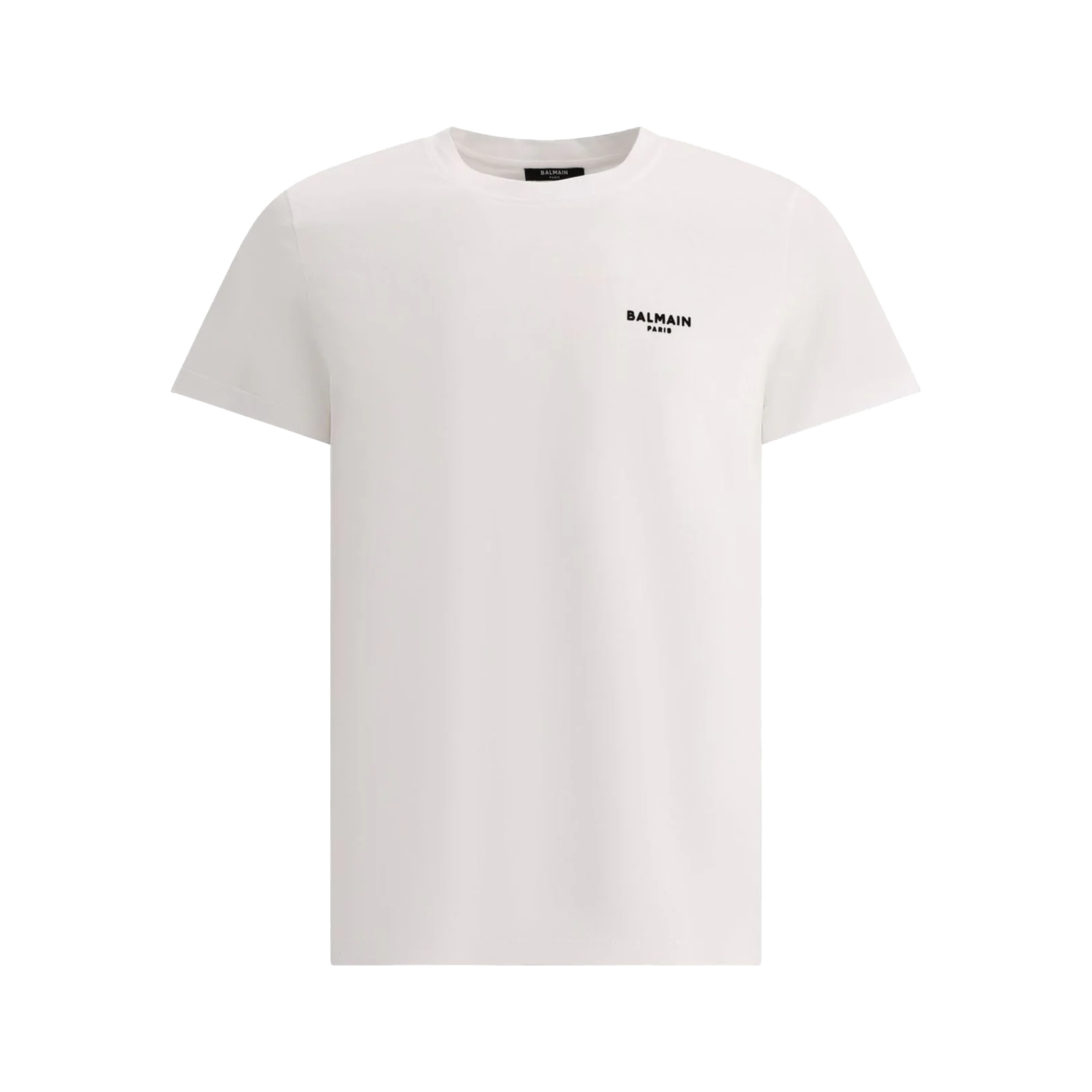 Camiseta Blanca Balmain Logo