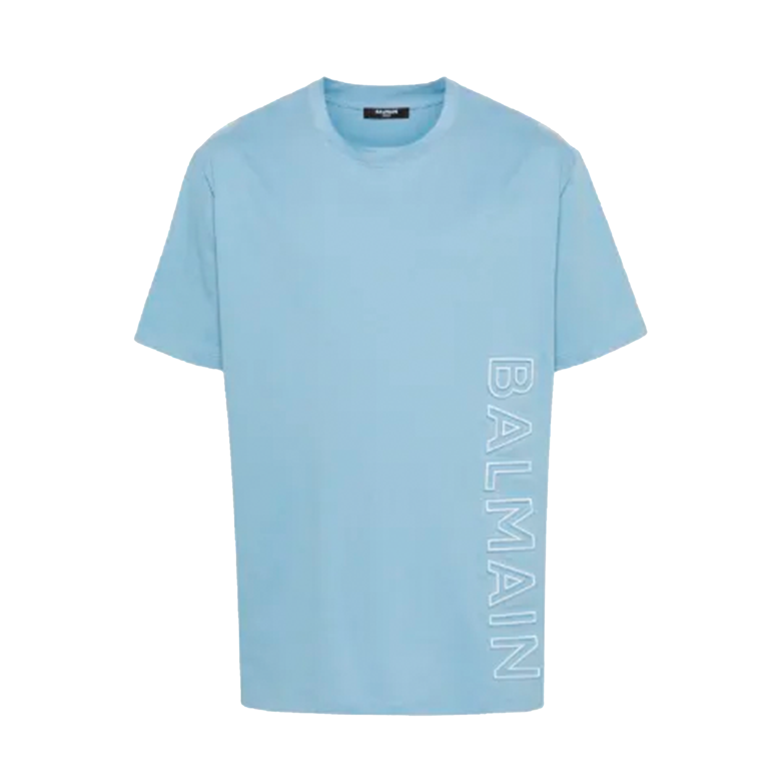 Camiseta Celeste Balmain Reflect Logo