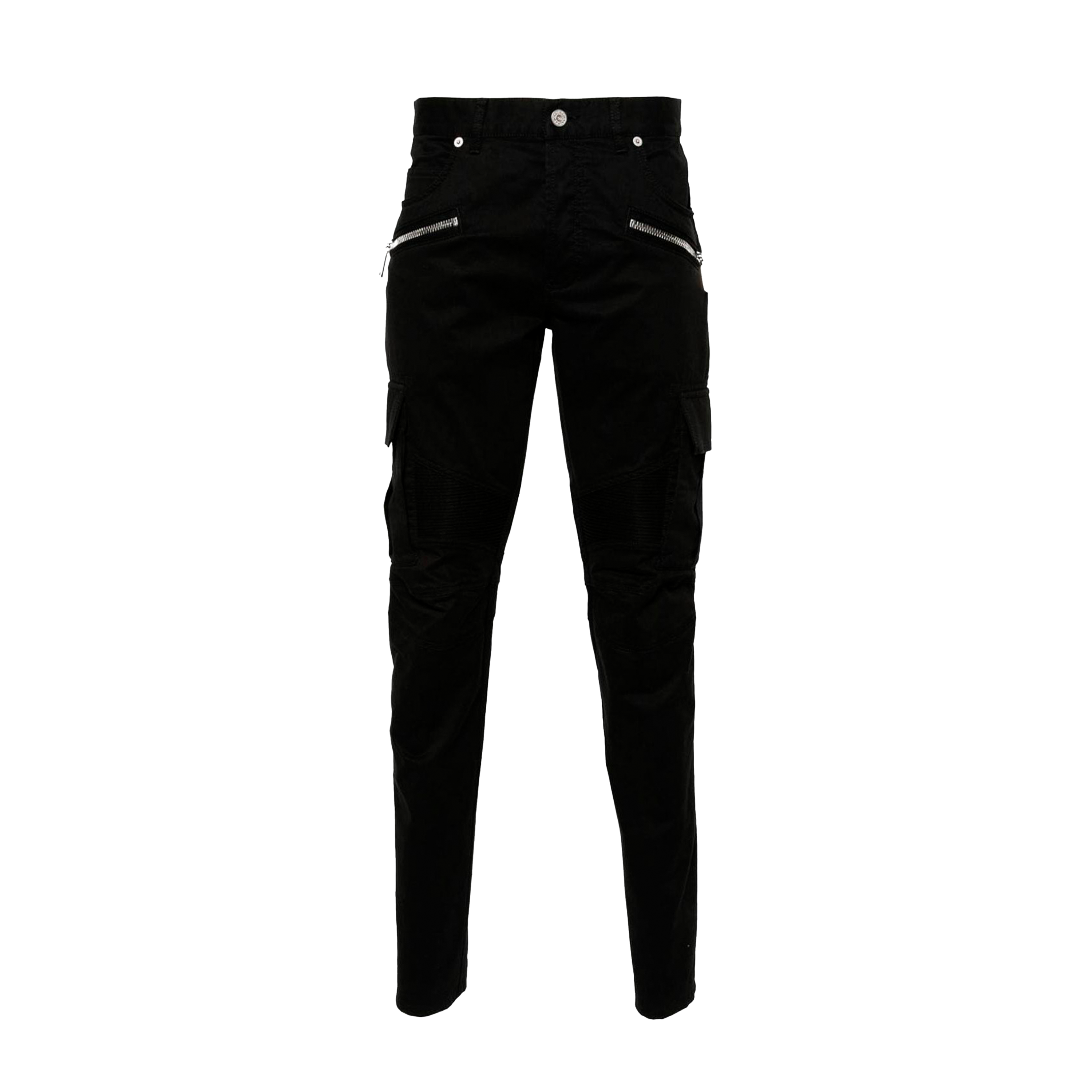 Jeans Negro Balmain Cargo