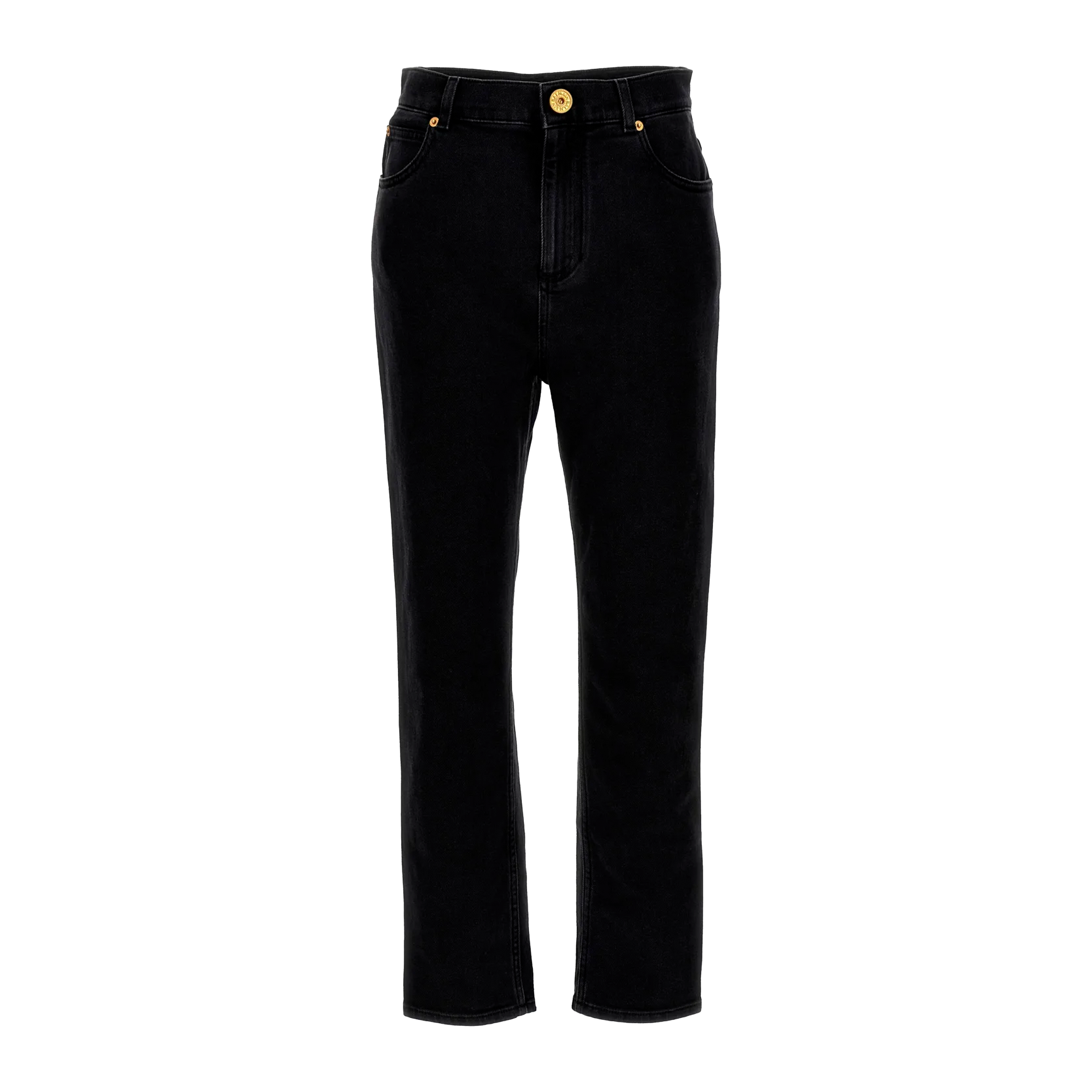 Jeans Negro Balmain Slim